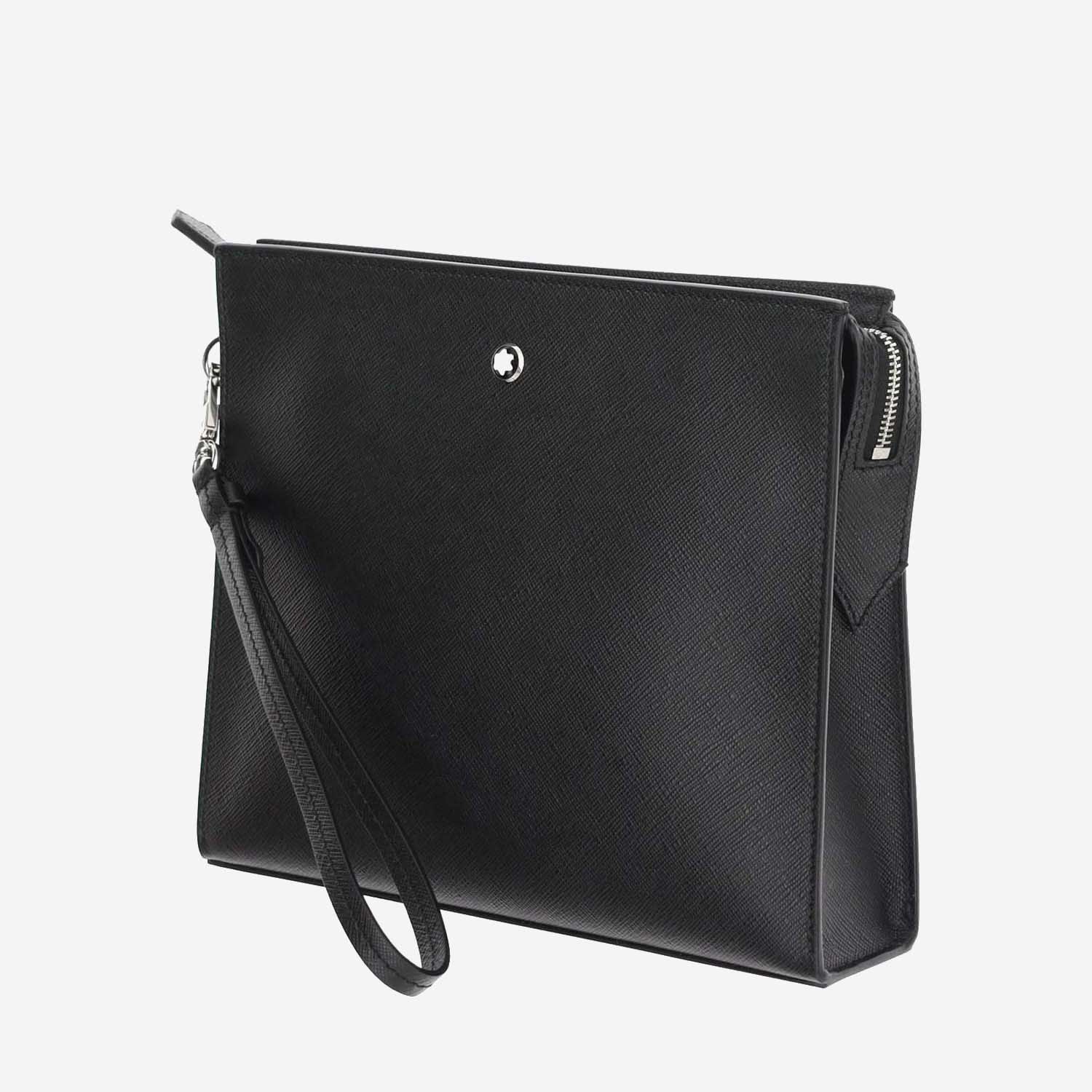 Shop Montblanc Sartorial Clutch In Black