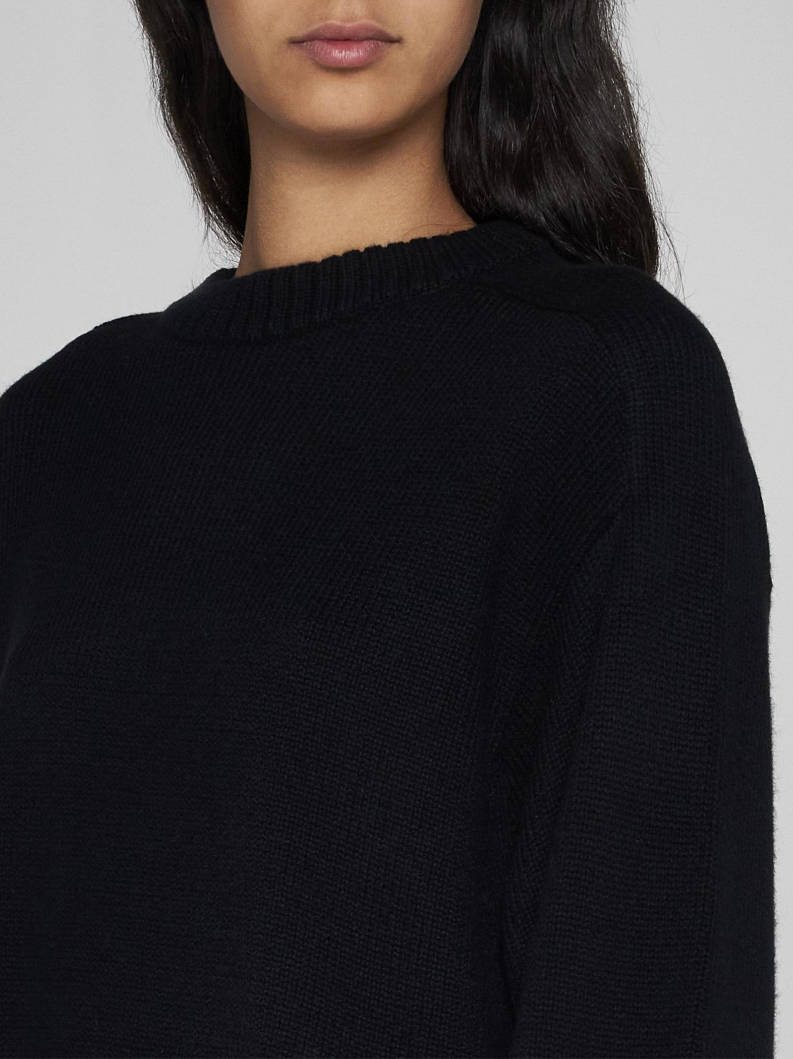 Shop Loulou Studio Safi Wool And Cashmere Sweater In Black