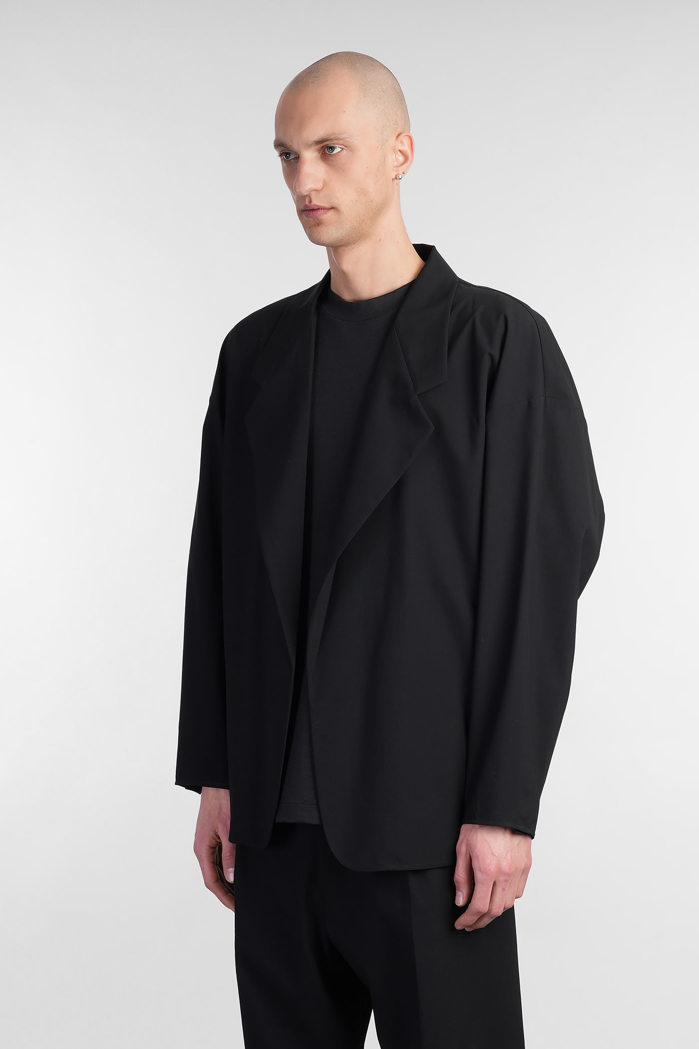 Fear Of God Double Wool 8th California Blazer In Black