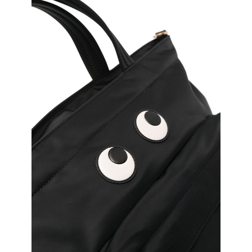 Anya Hindmarch Black Tote Bags Women In Black