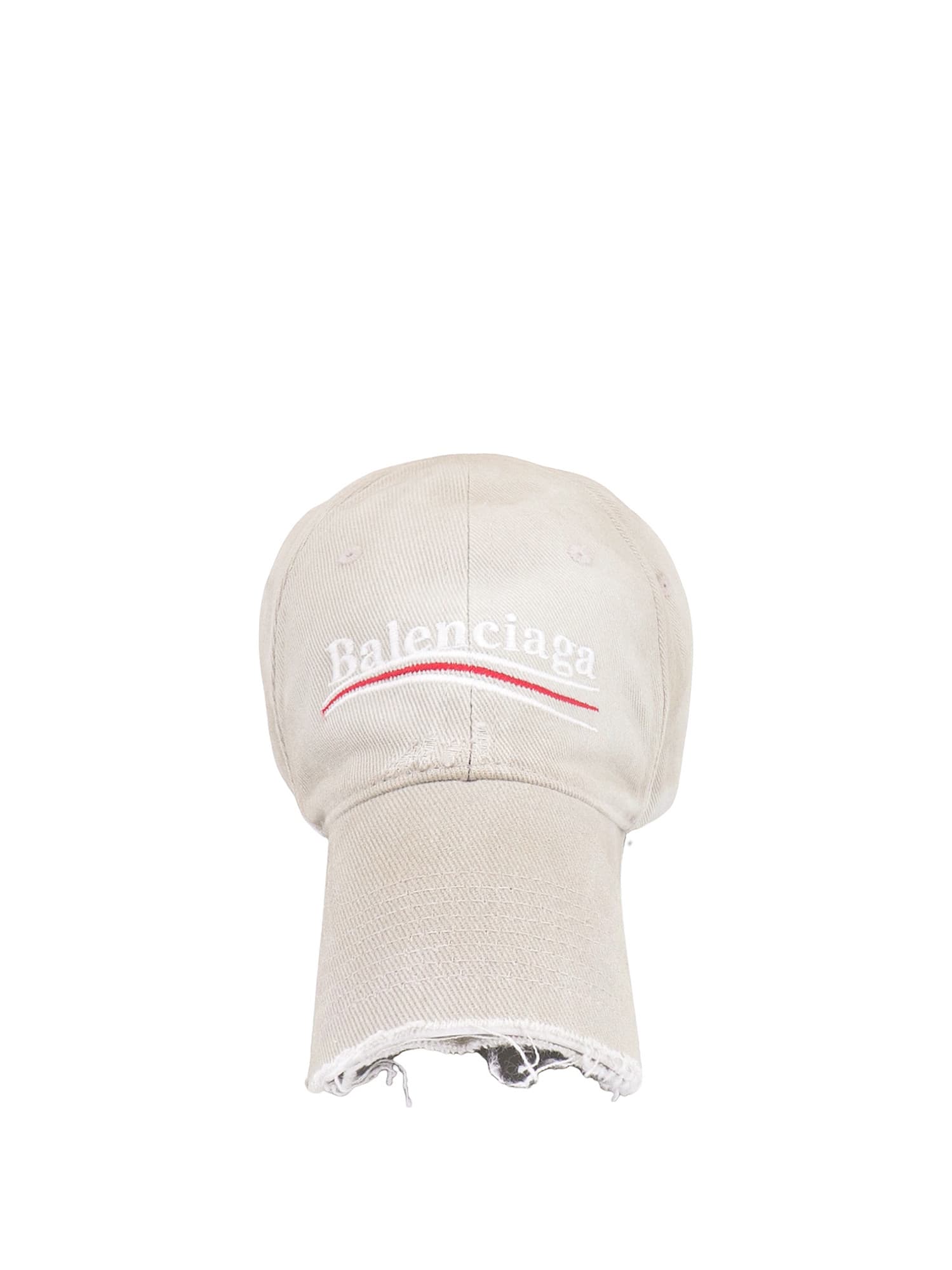 Shop Balenciaga Hat In Grey