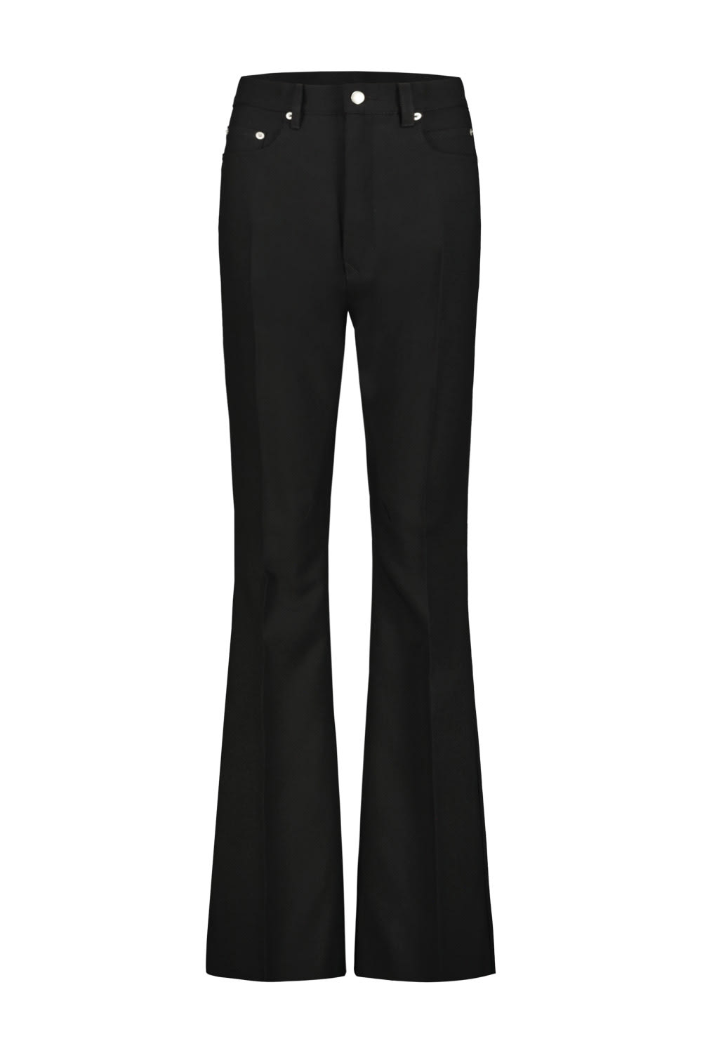 Shop Rick Owens Bolan Bootcut Pant In Wool In Black