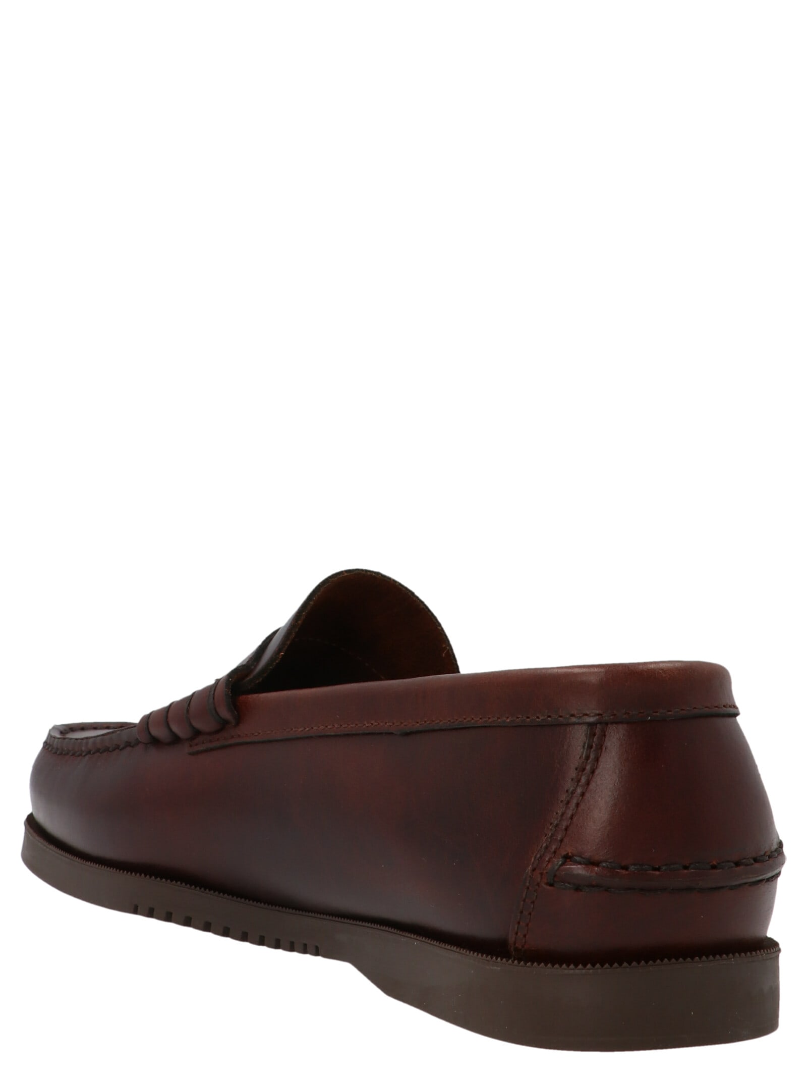 Shop Paraboot Coreaux Loafers In Brown