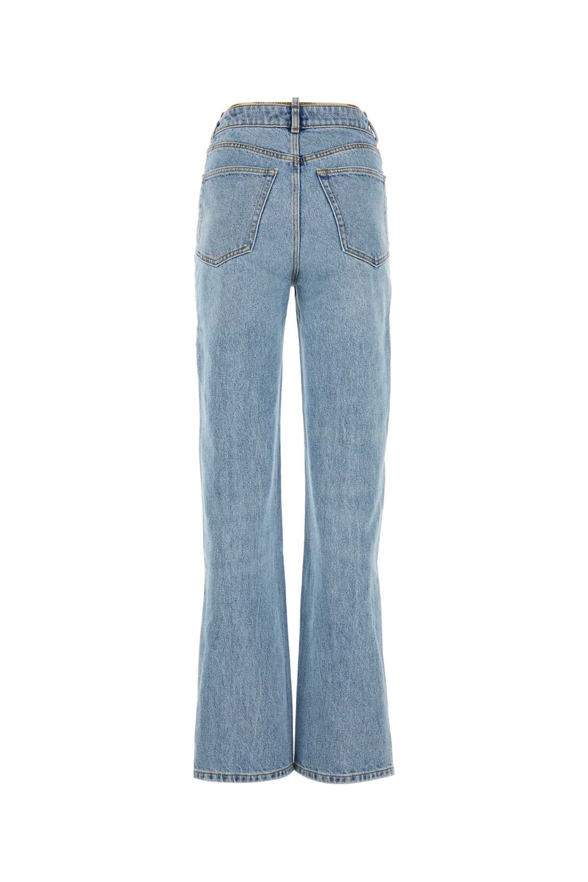 Alexander Wang Denim Jeans In Vintagefadedindigo