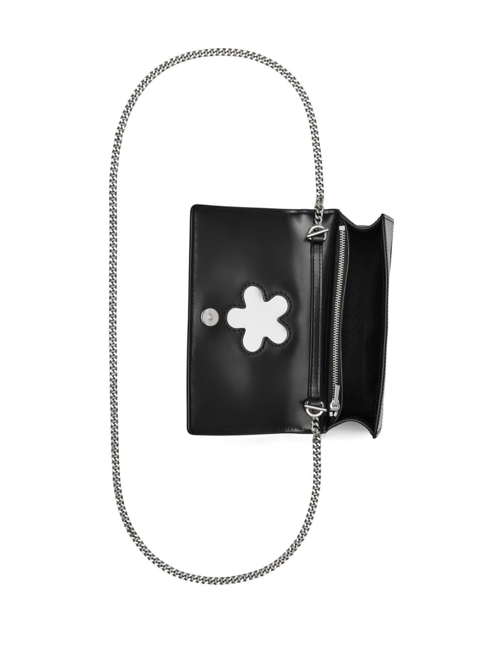 Marc Jacobs The Mirror Mini Crossbody Bag In Black