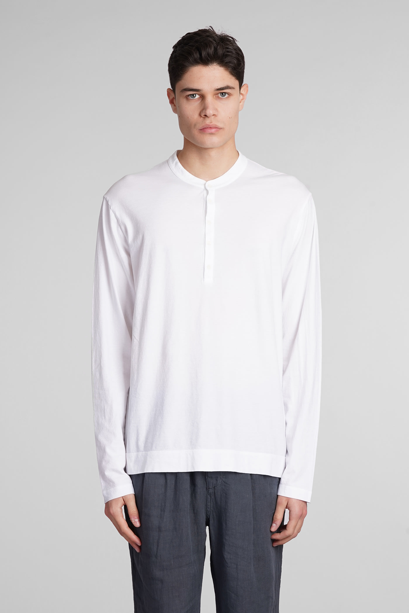 Shop Massimo Alba Hawai T-shirt In White Cotton