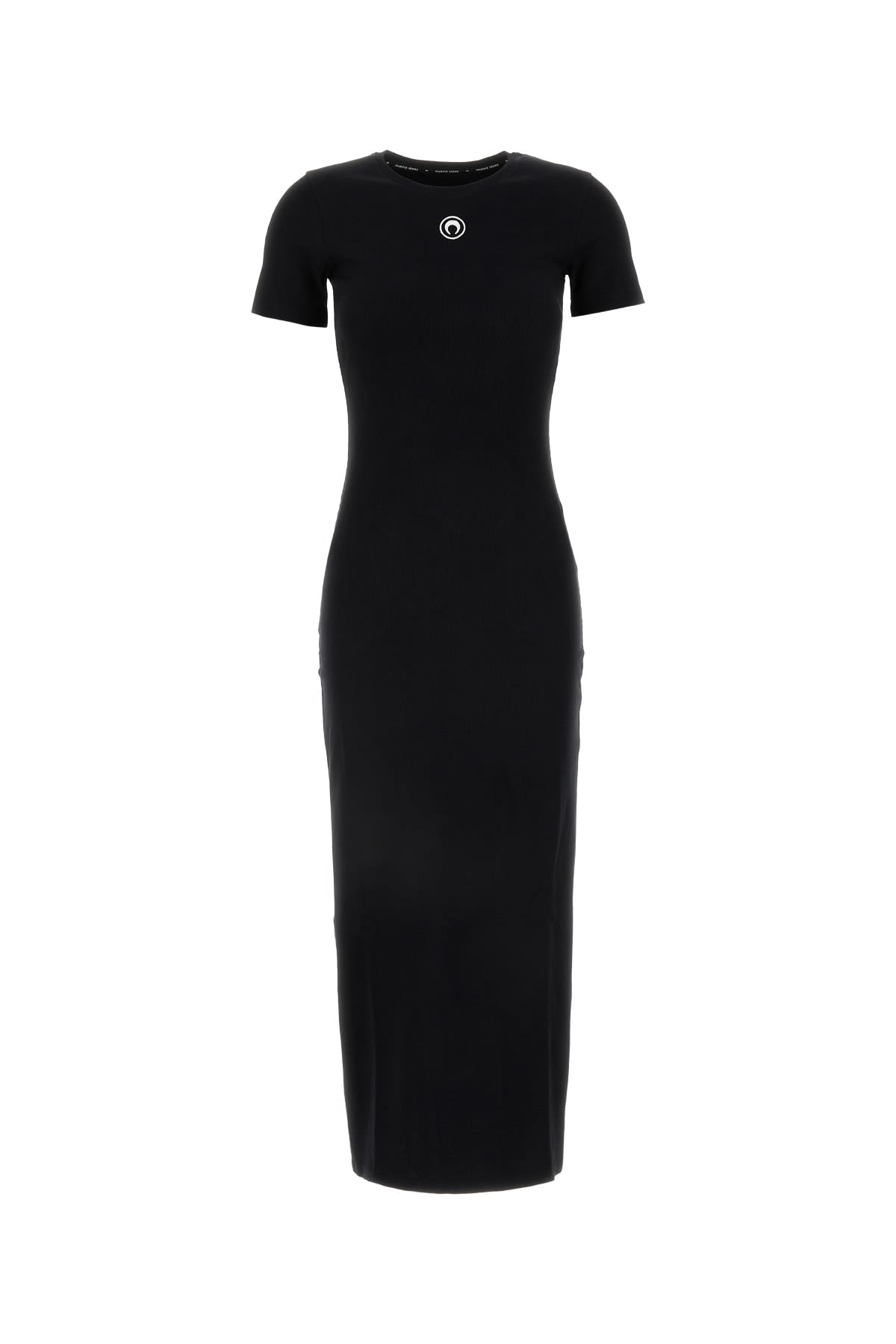 Moon Logo Ribbed Jersey Tube Dress