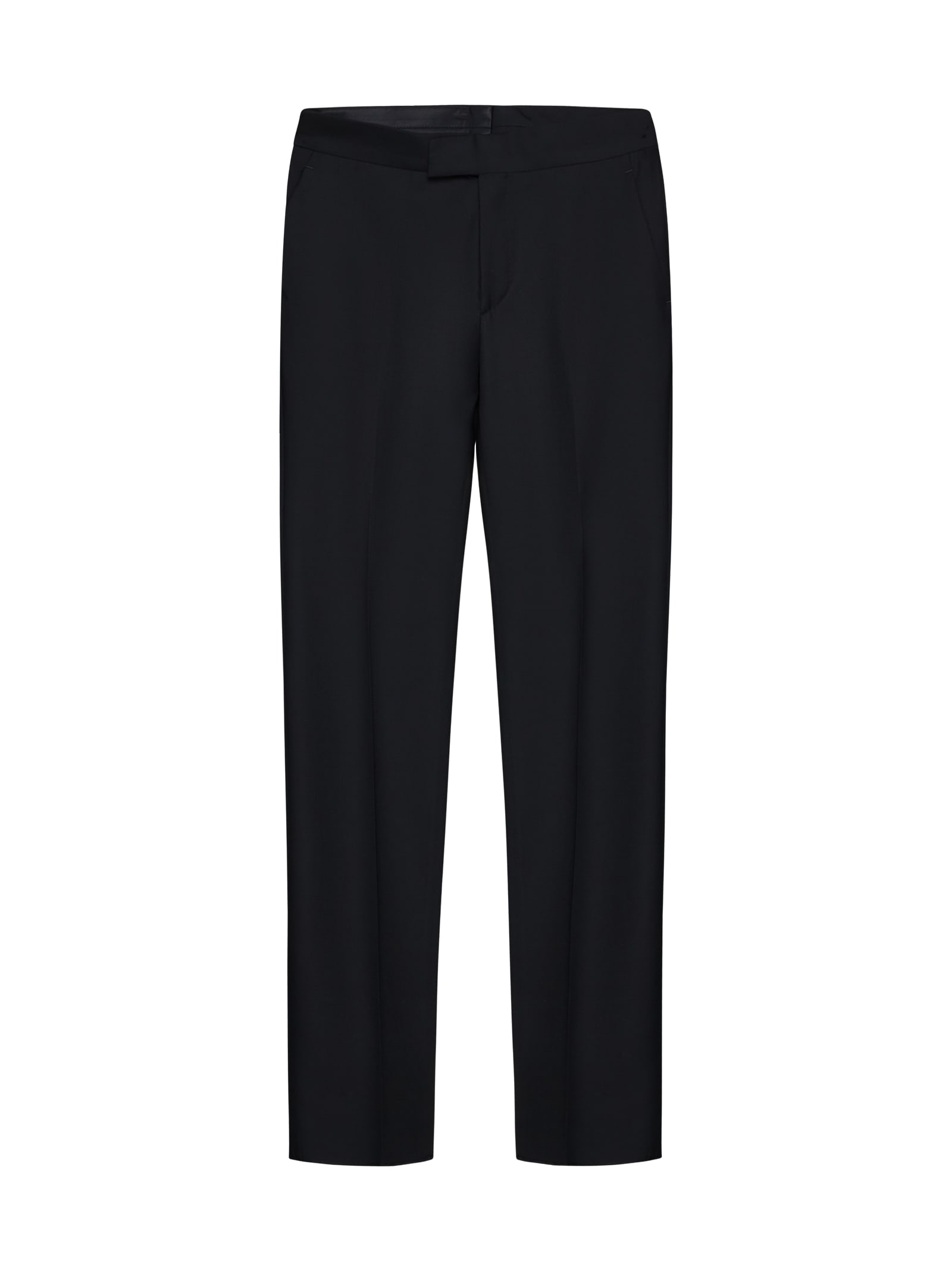 Shop Lardini Pants In Black