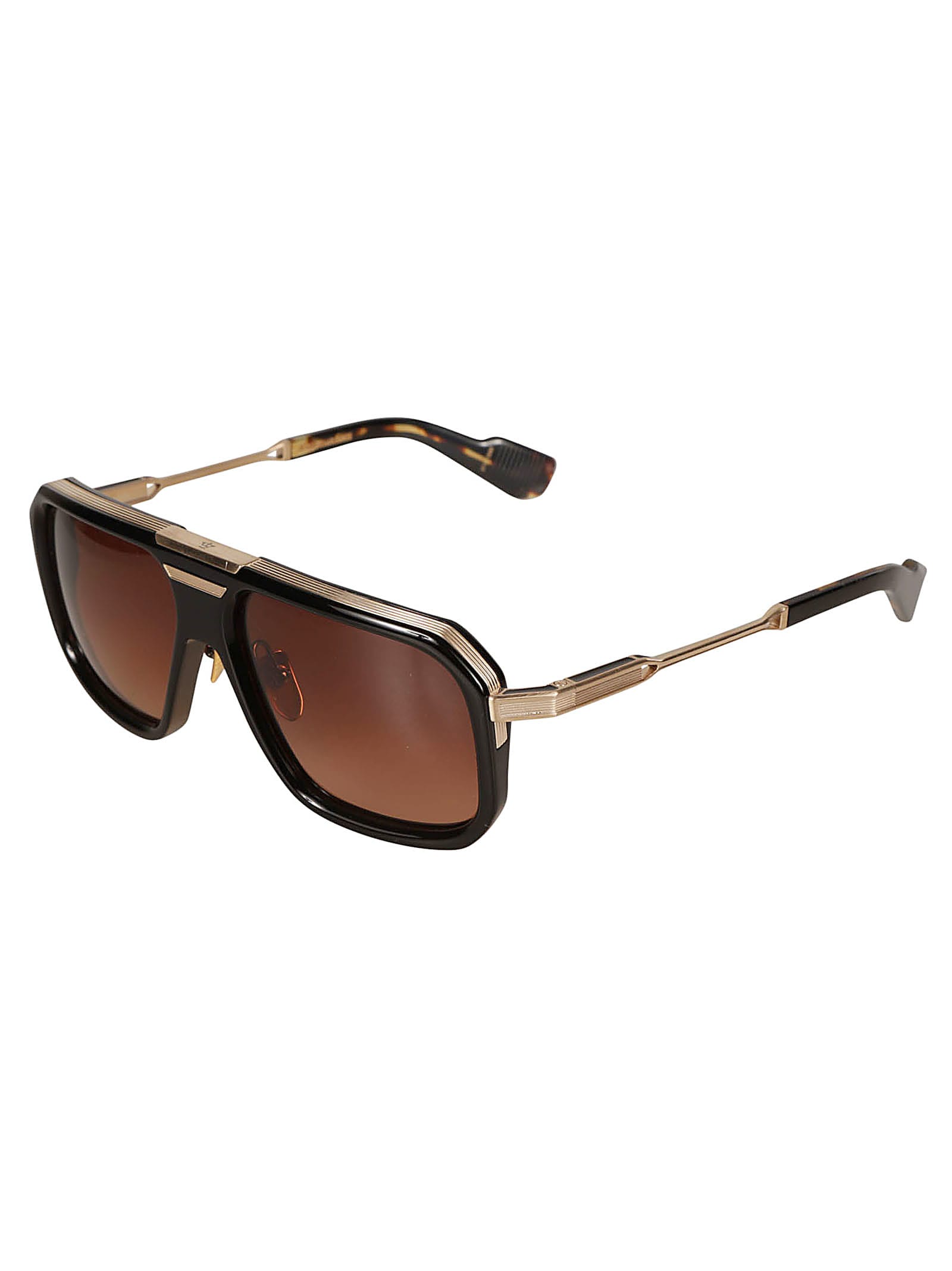 Shop Jacques Marie Mage Donohu Sunglasses Sunglasses In Black