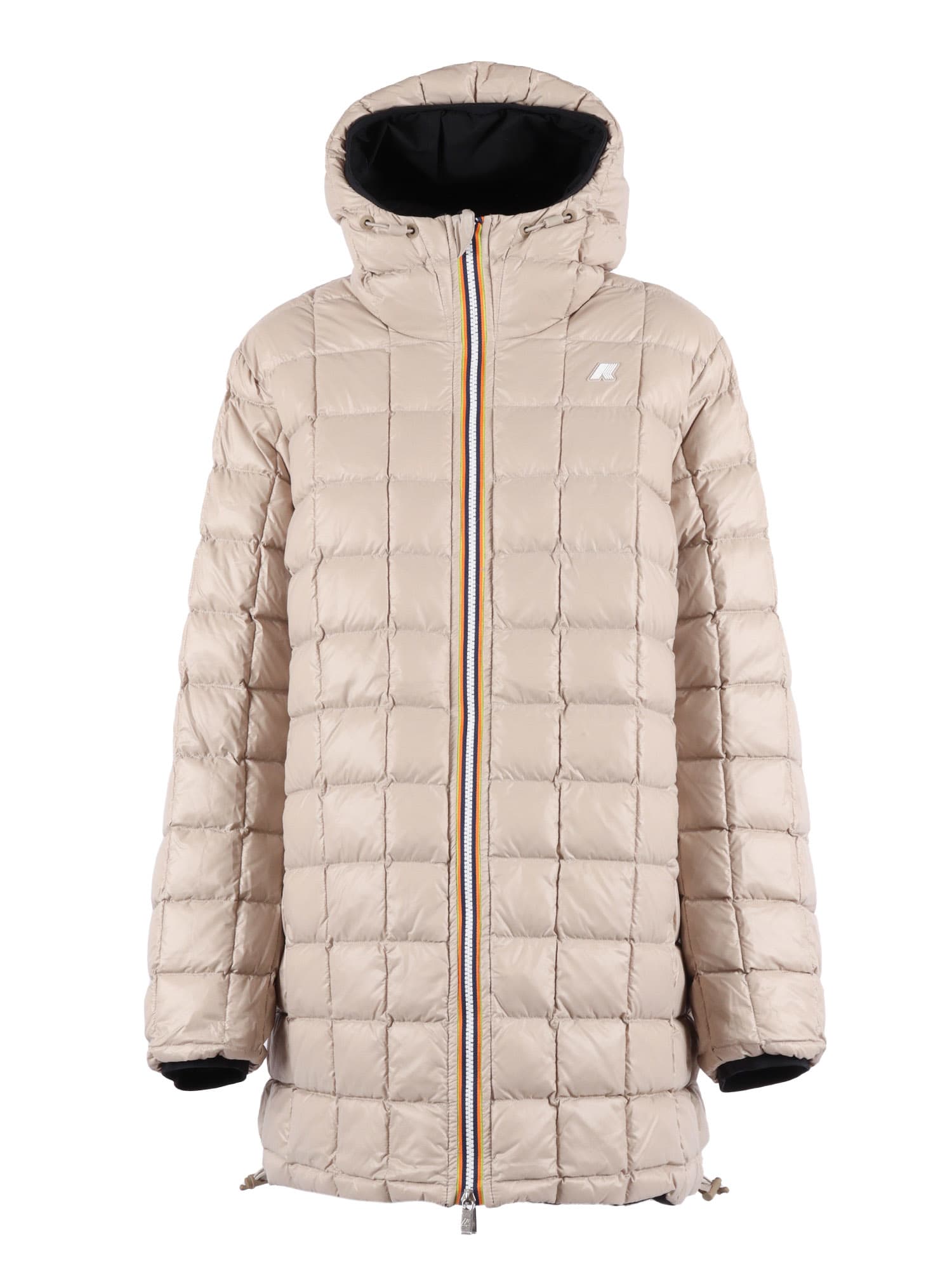 K-way Sophie St Thermo Double Down Jacket In Black