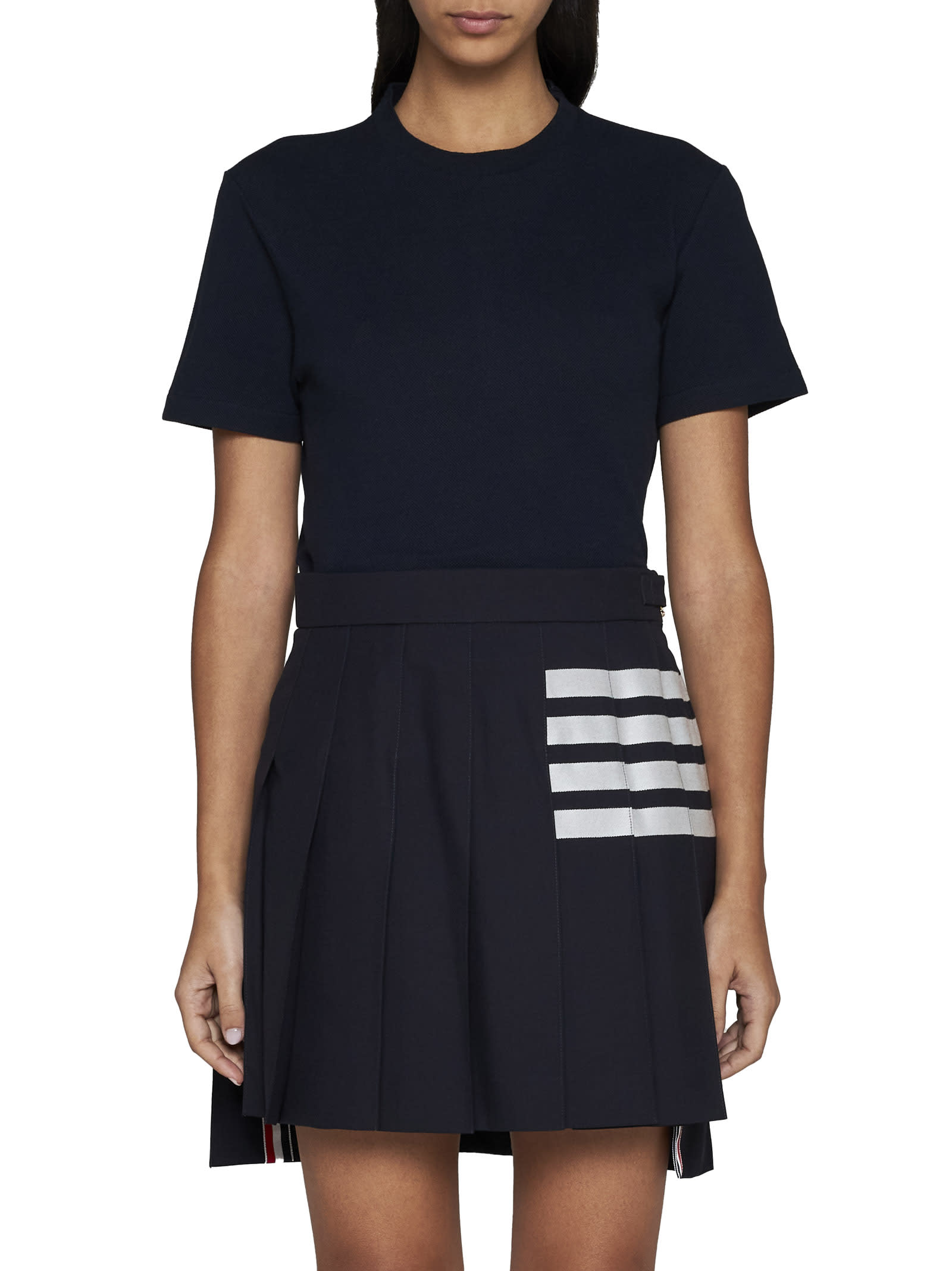 Shop Thom Browne Skirt In Blue