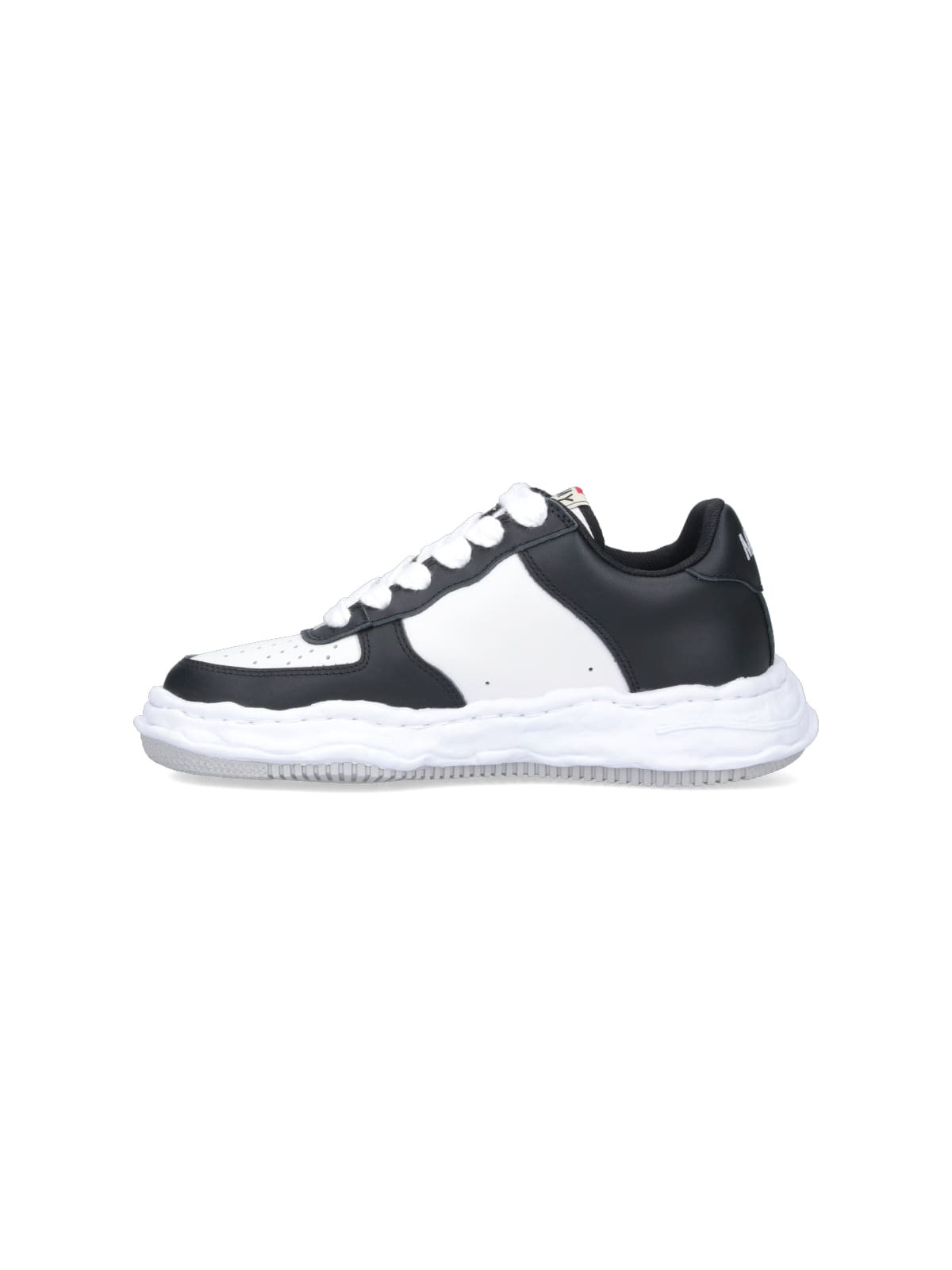 Shop Miharayasuhiro Wayne Sneakers In White