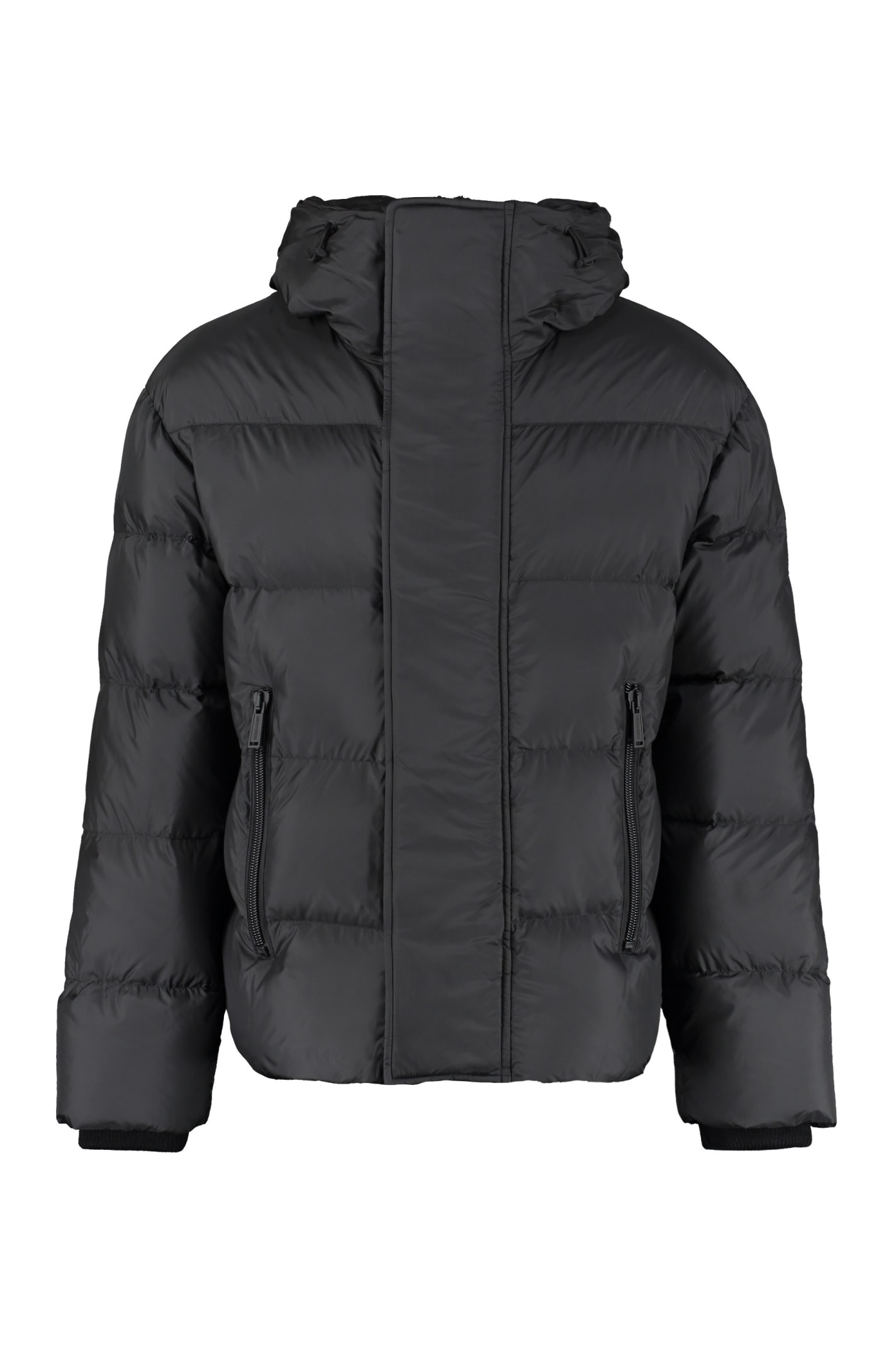 Dsquared2 Hooded Nylon Down Jacket