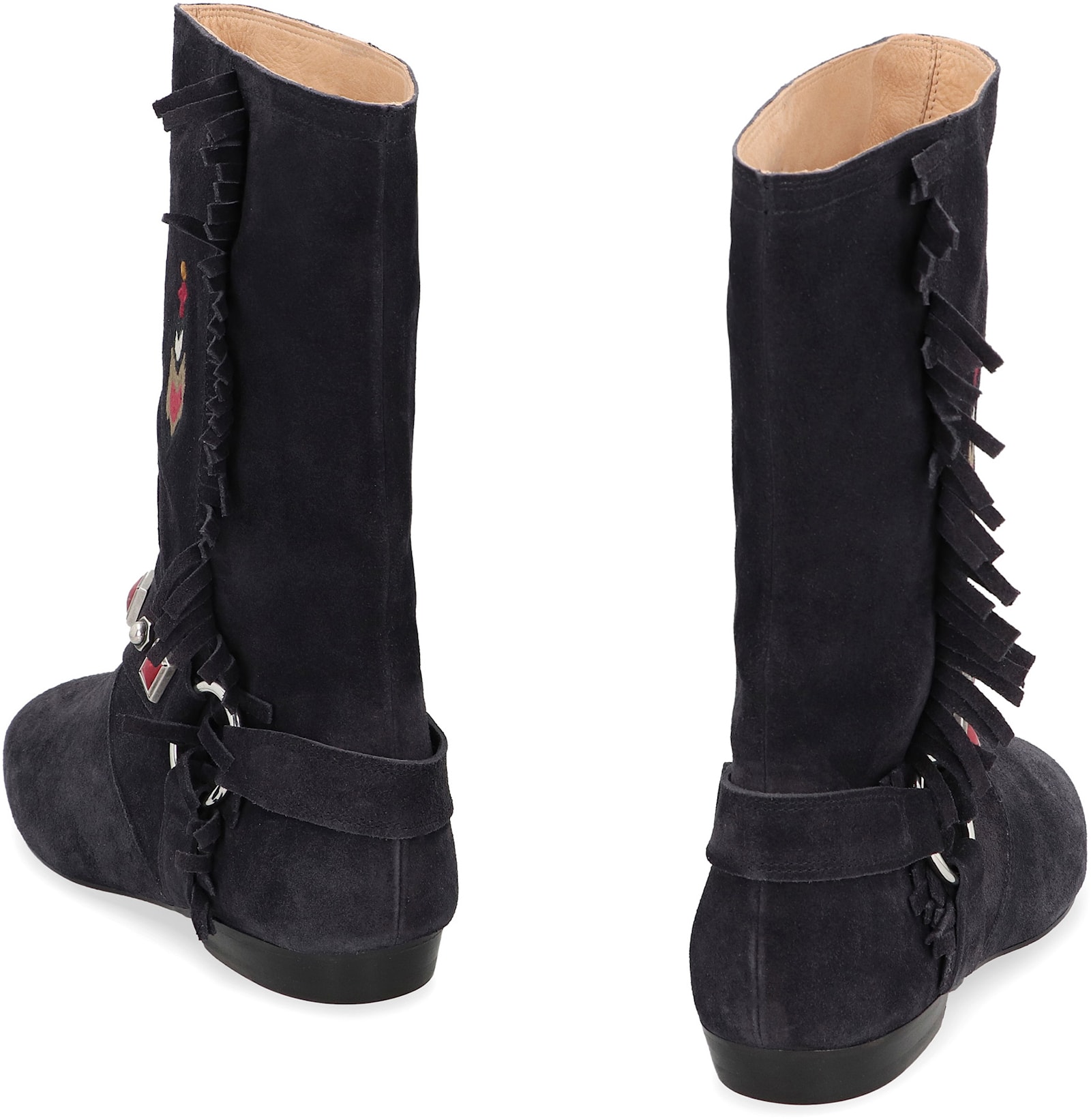 ISABEL MARANT SIANI SUEDE ANKLE BOOTS