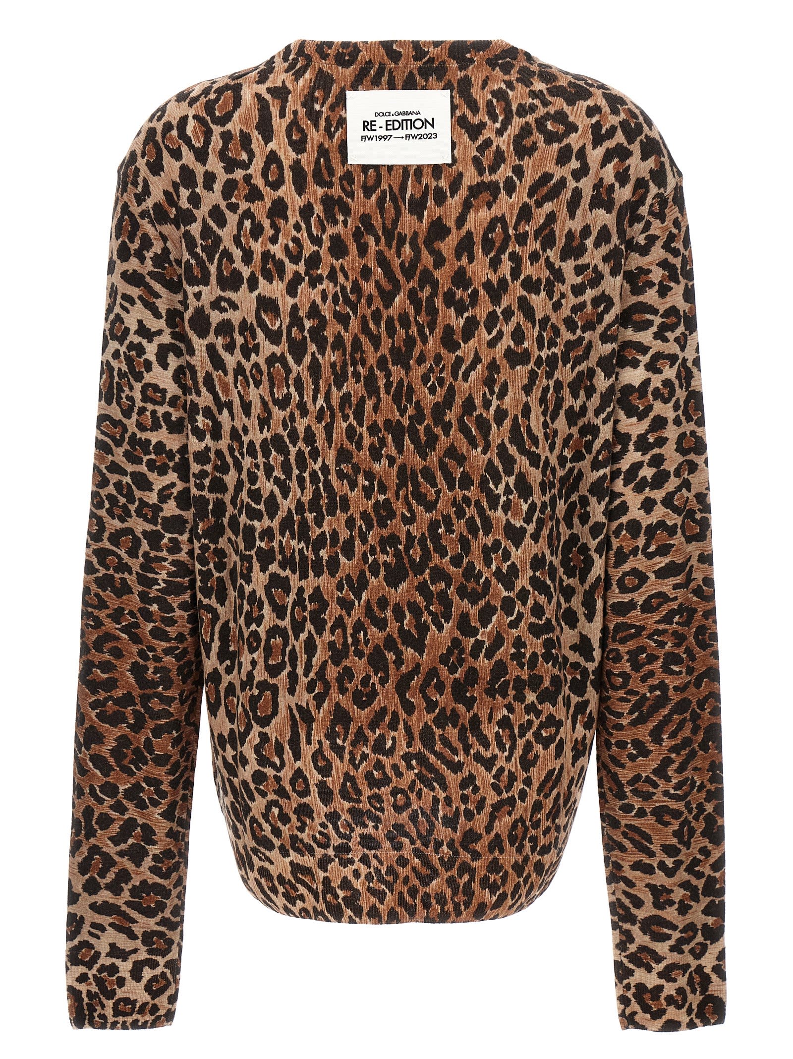 Shop Dolce & Gabbana Re-edition Sweater In Multicolor