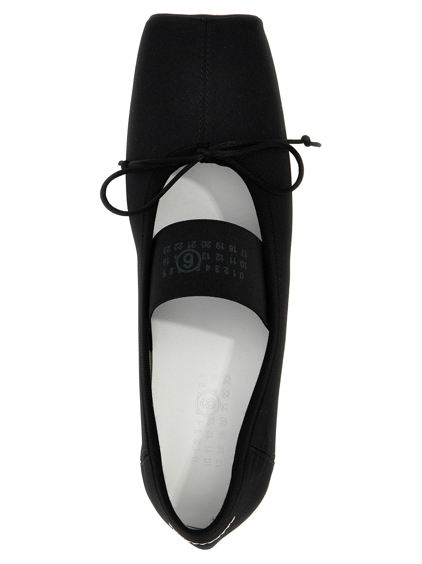 MM6 MAISON MARGIELA ANATOMIC BALLET FLATS