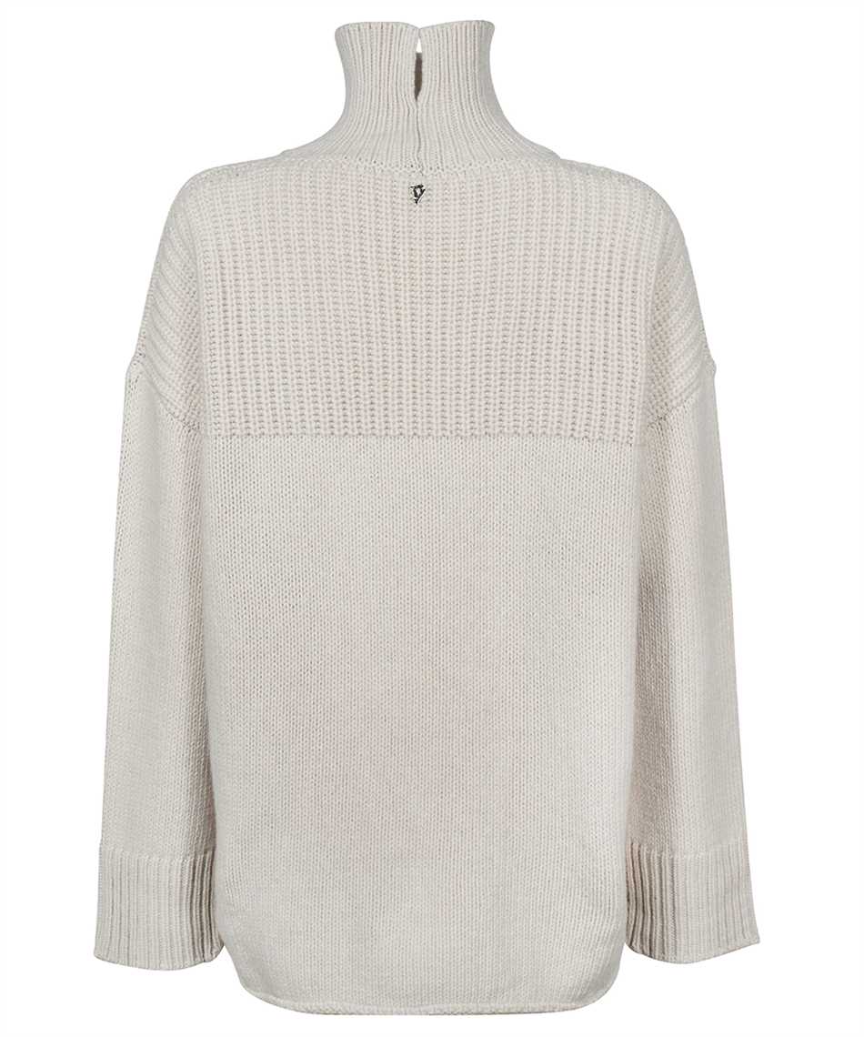 Shop Dondup Wool And Cashmere Sweater In White
