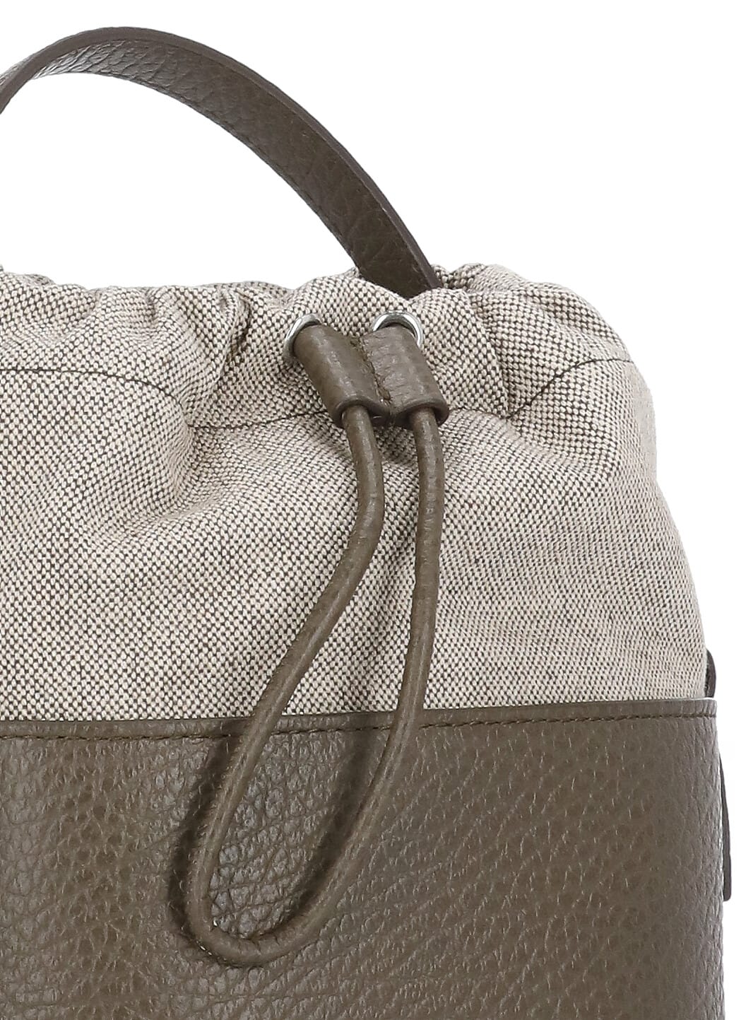 Shop Maison Margiela 5ac Bucket Bag In Brown