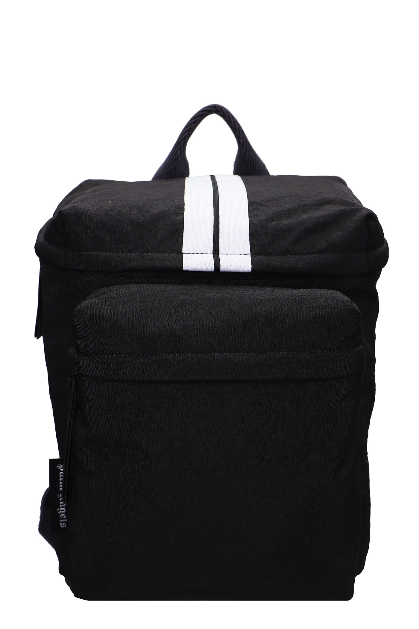 Palm Angels Backpack In Black Leather