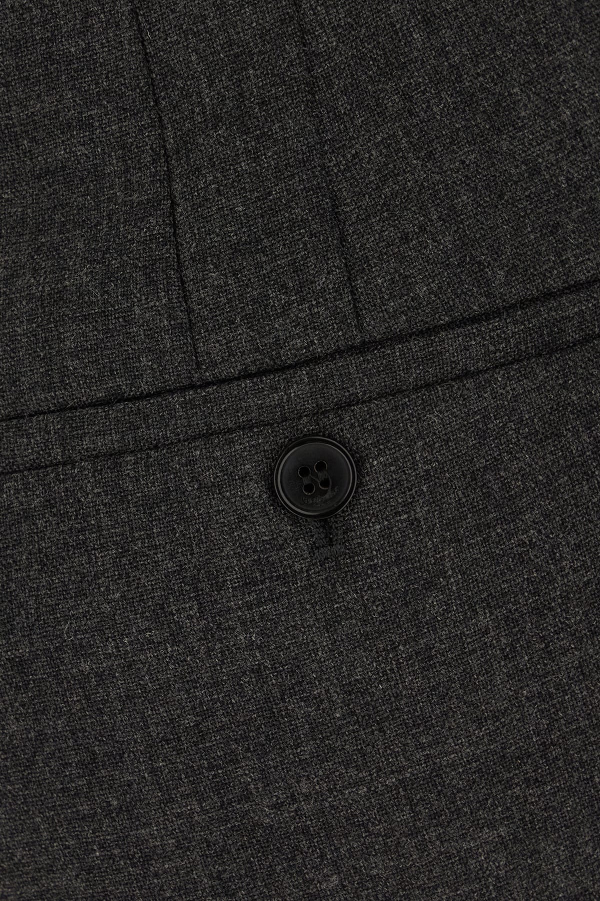Saint Laurent Wool Trousers With High Waist And Wide Leg