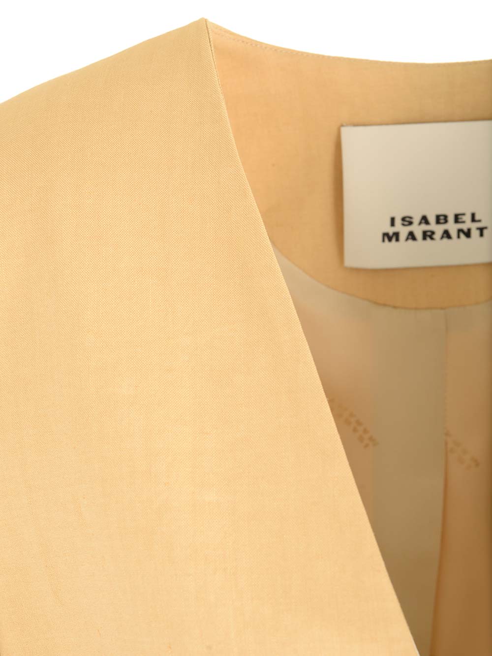 Shop Isabel Marant Manzil Blazer In Yellow