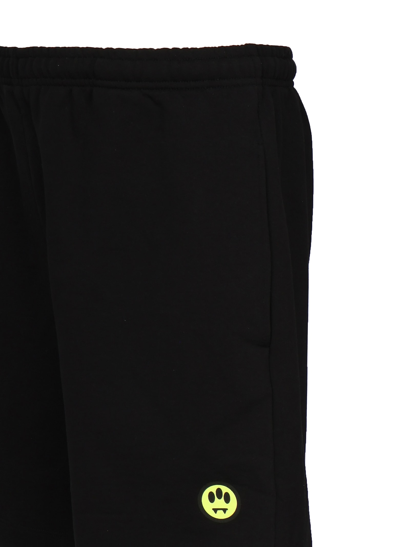 Barrow Elastic Waistband Iridescent Detail Shorts In Multi