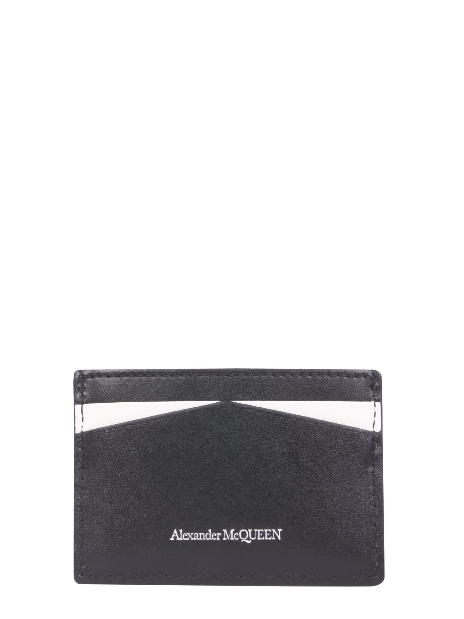 Alexander McQueen Leather Card Holder