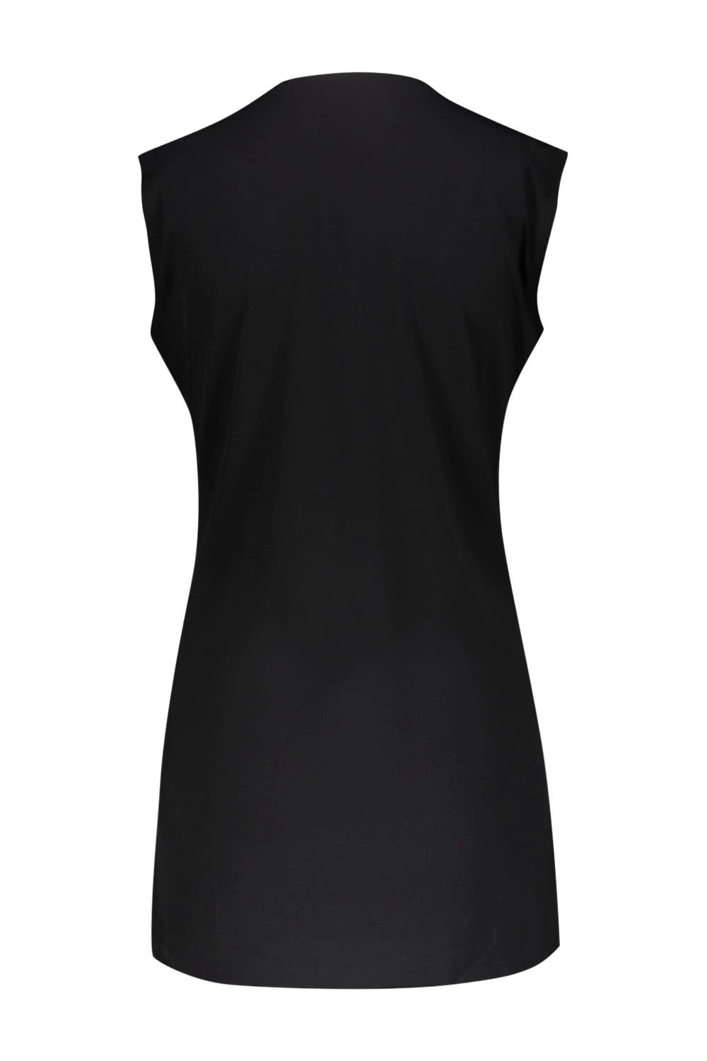 Shop Sapio Jersey Sleveless Top In Black