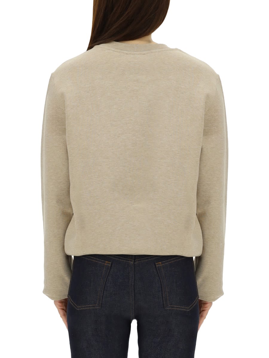 Shop Apc Rue Sweatshirt In Beige