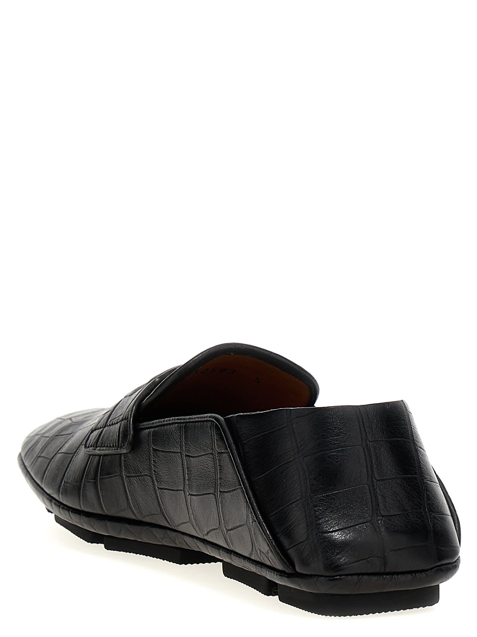 Shop Dolce & Gabbana Driver Loafers In Black