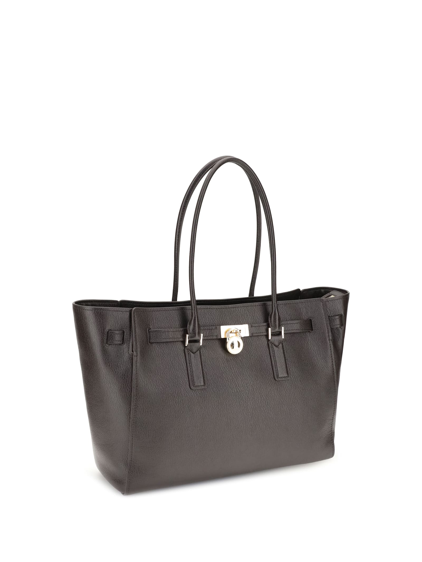Michael Kors Hamilton Moderne Large Tote Bag In Brown