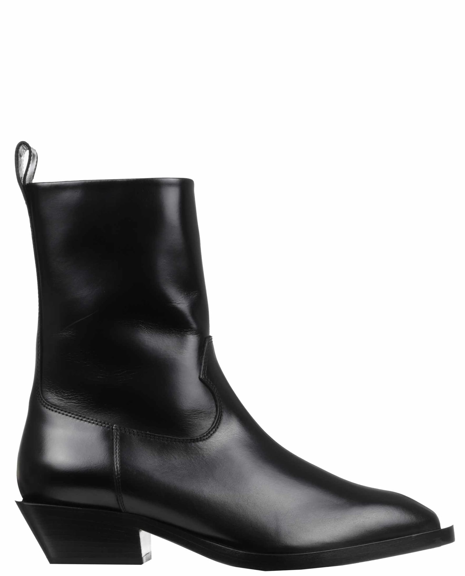 Aeyde Black Luis Ankle Boots