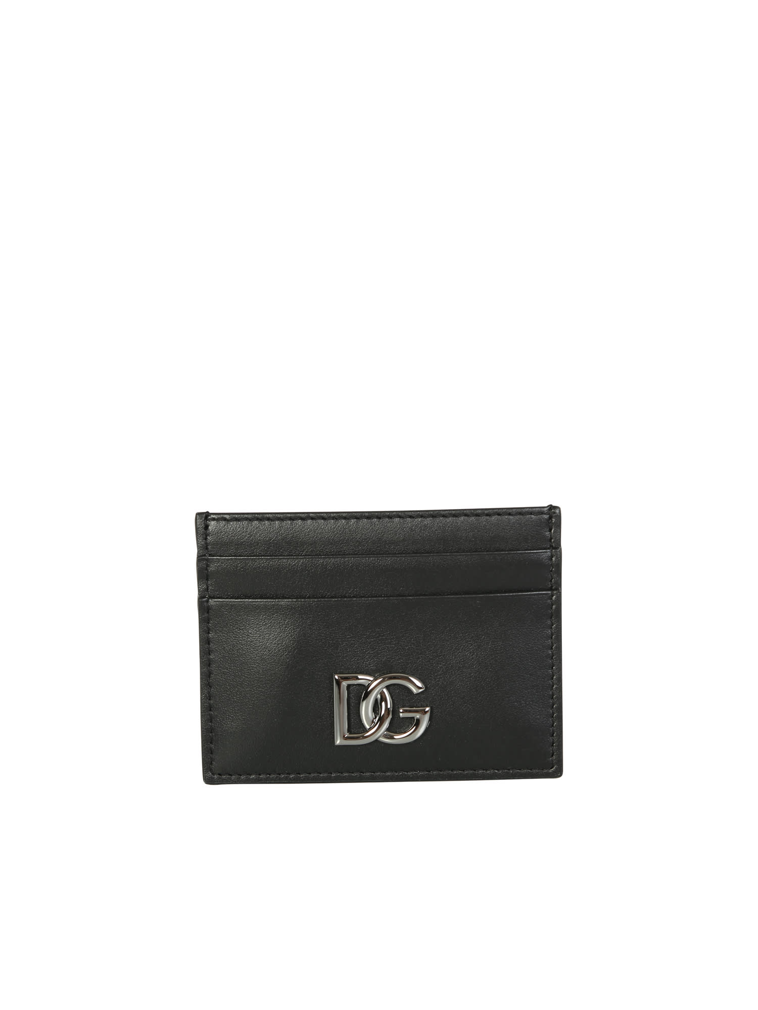 Dolce & Gabbana Card Holder With Logo Plaque By Dolce And Gabbana, Practical And Casual