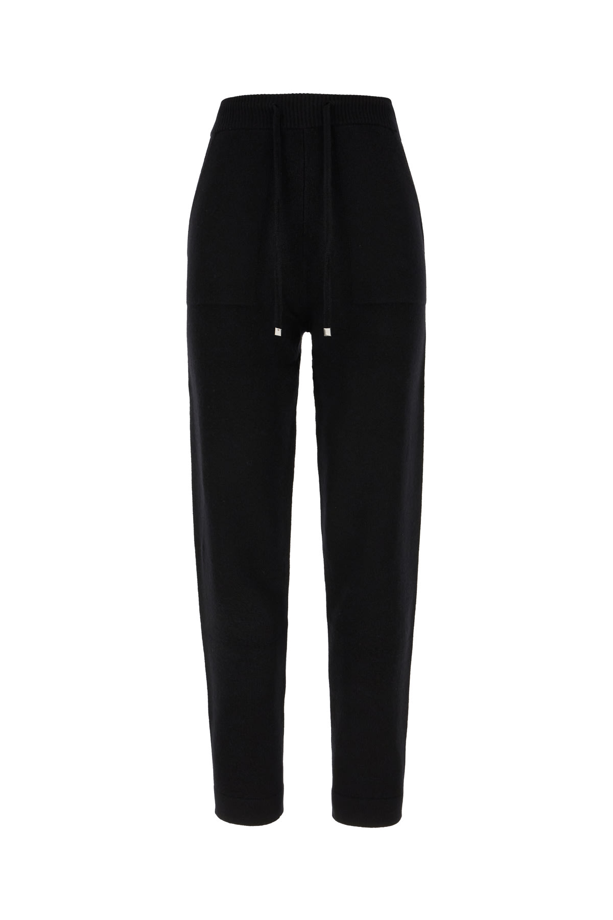'S MAX MARA BLACK WOOL AND CASHMERE JOGGERS
