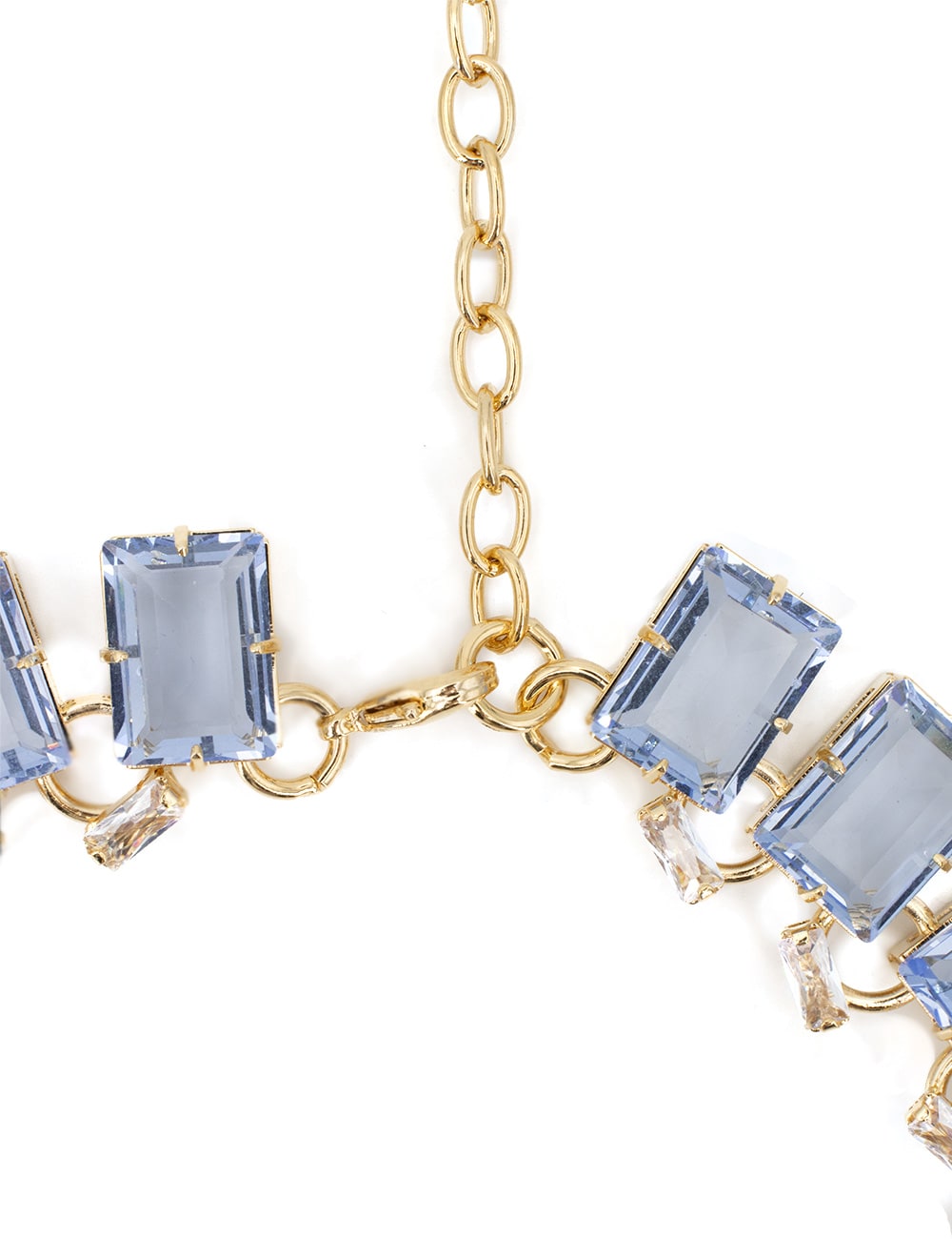 Shop Ermanno Scervino Necklace In Oro Oc2_ Light Sapphire