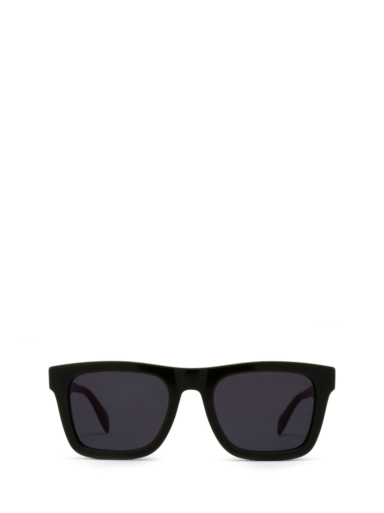 Shop Alexander Mcqueen Am0301s Green Sunglasses