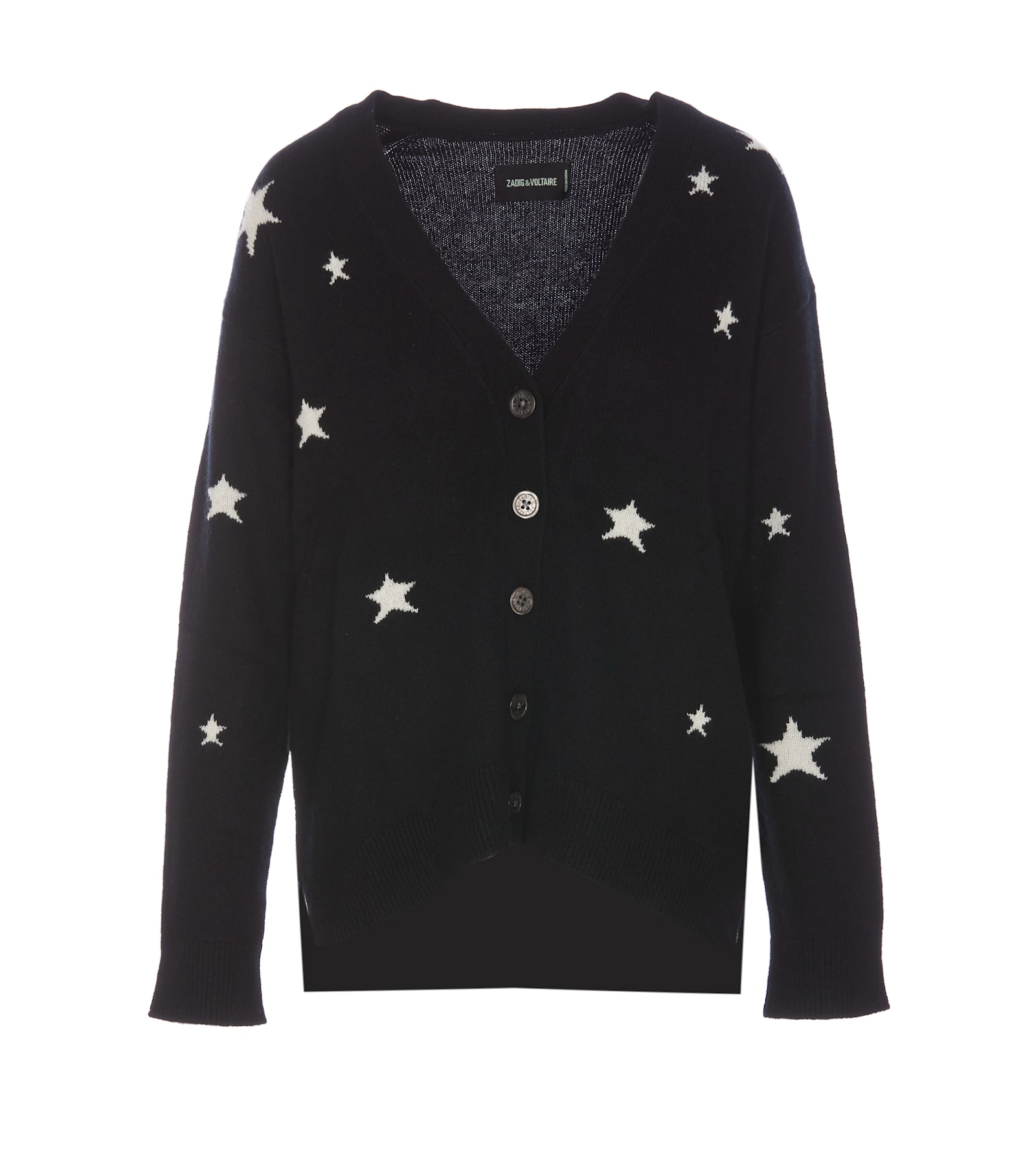 Zadig & Voltaire Mirka Cardigan In Black