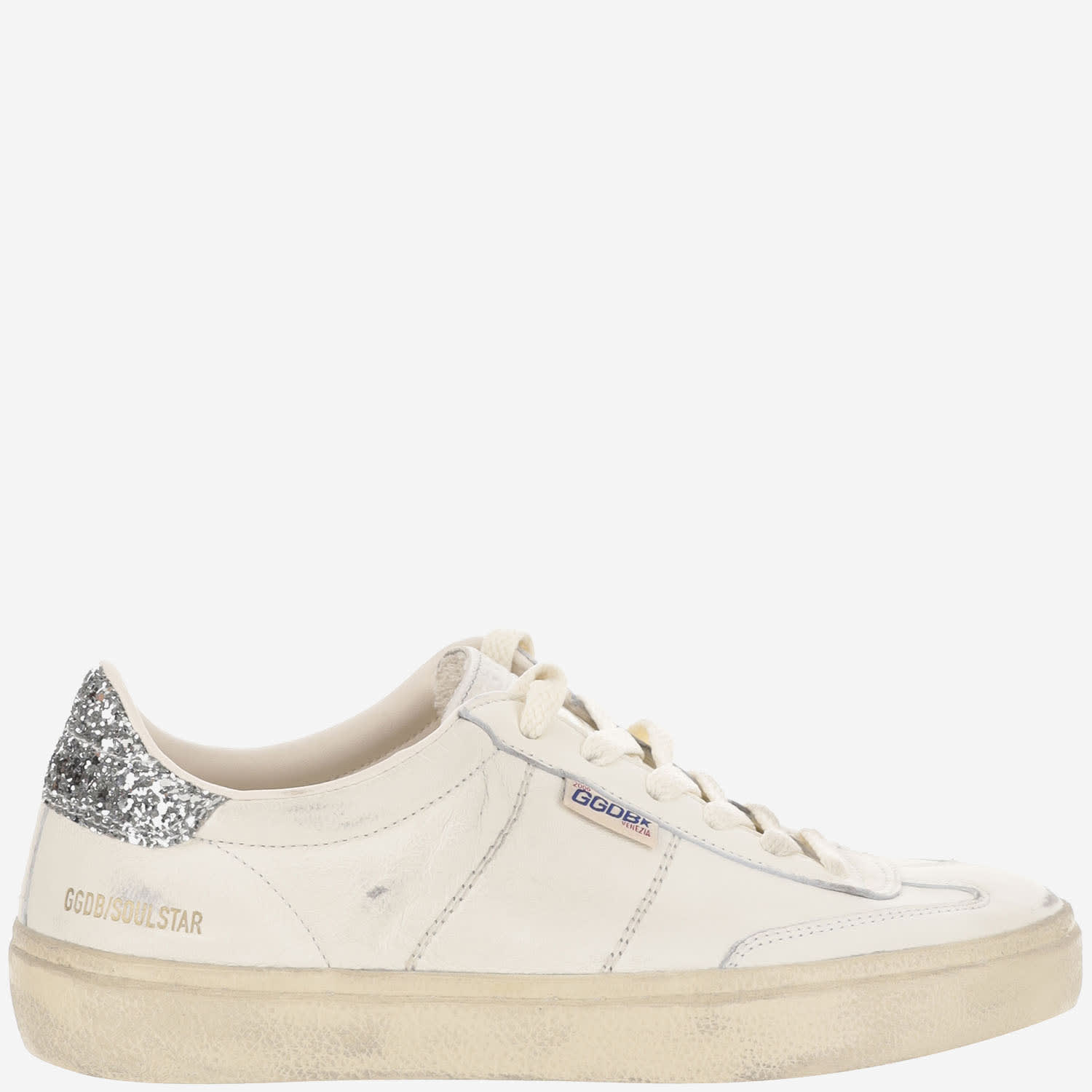 Shop Golden Goose Soul-star Sneakers In White