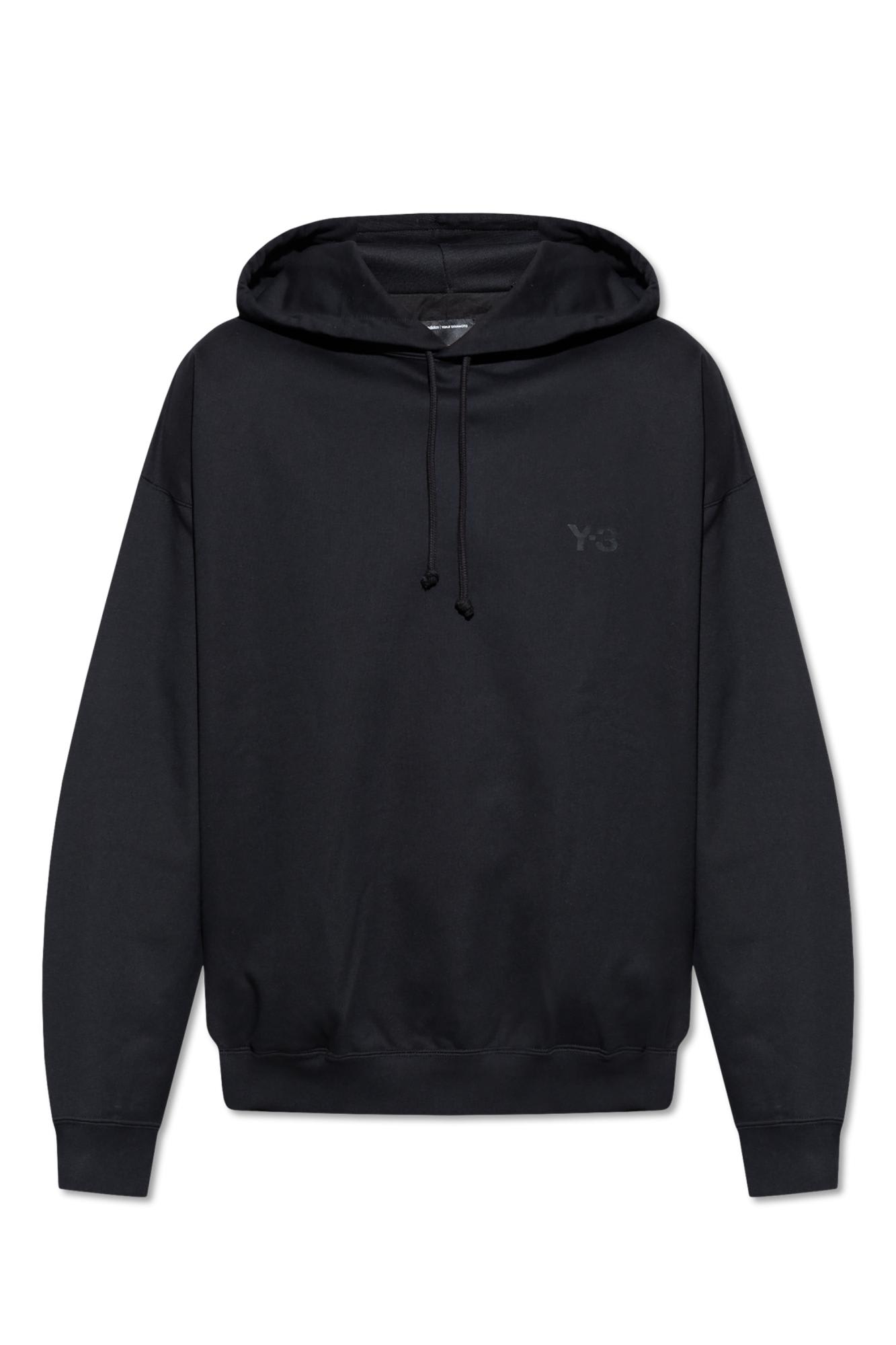 Shop Y-3 Hoodie In Black