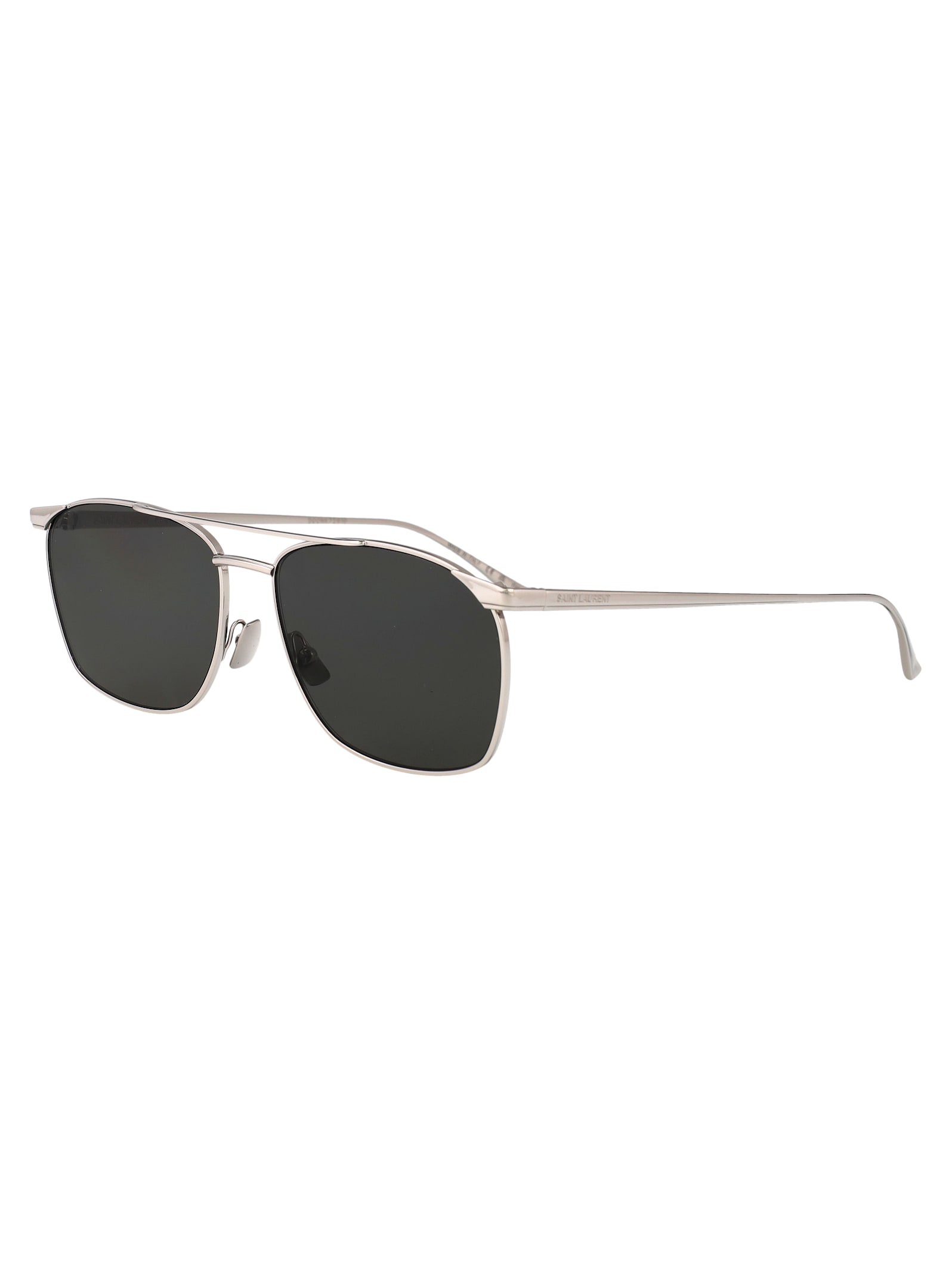 Saint Laurent Sl 796 Vincent 57mm Pilot Sunglasses In Black