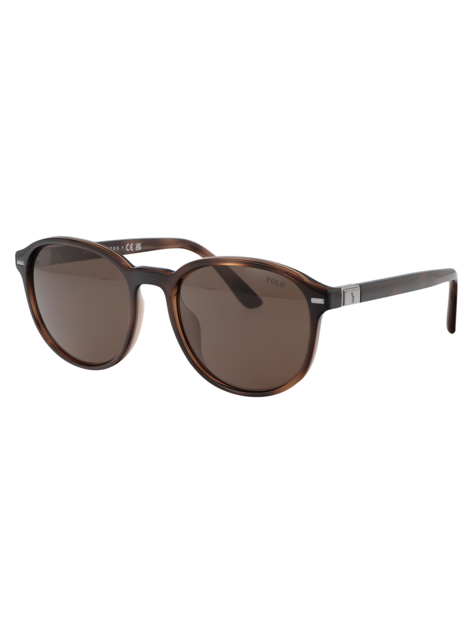Shop Polo Ralph Lauren 0ph4207u Sunglasses In 597473 Shiny Havana