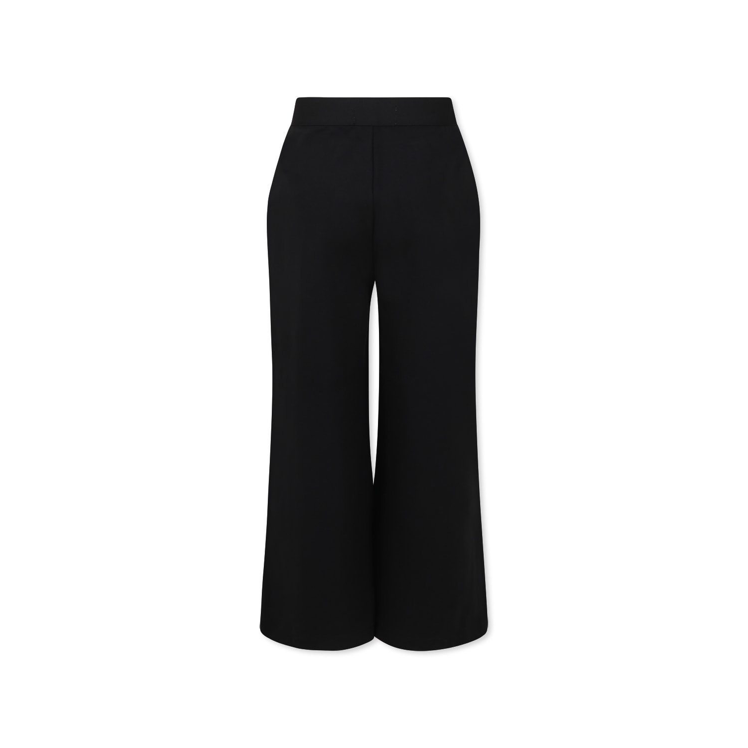 Shop Calvin Klein Black Trousers For Girl With Logo