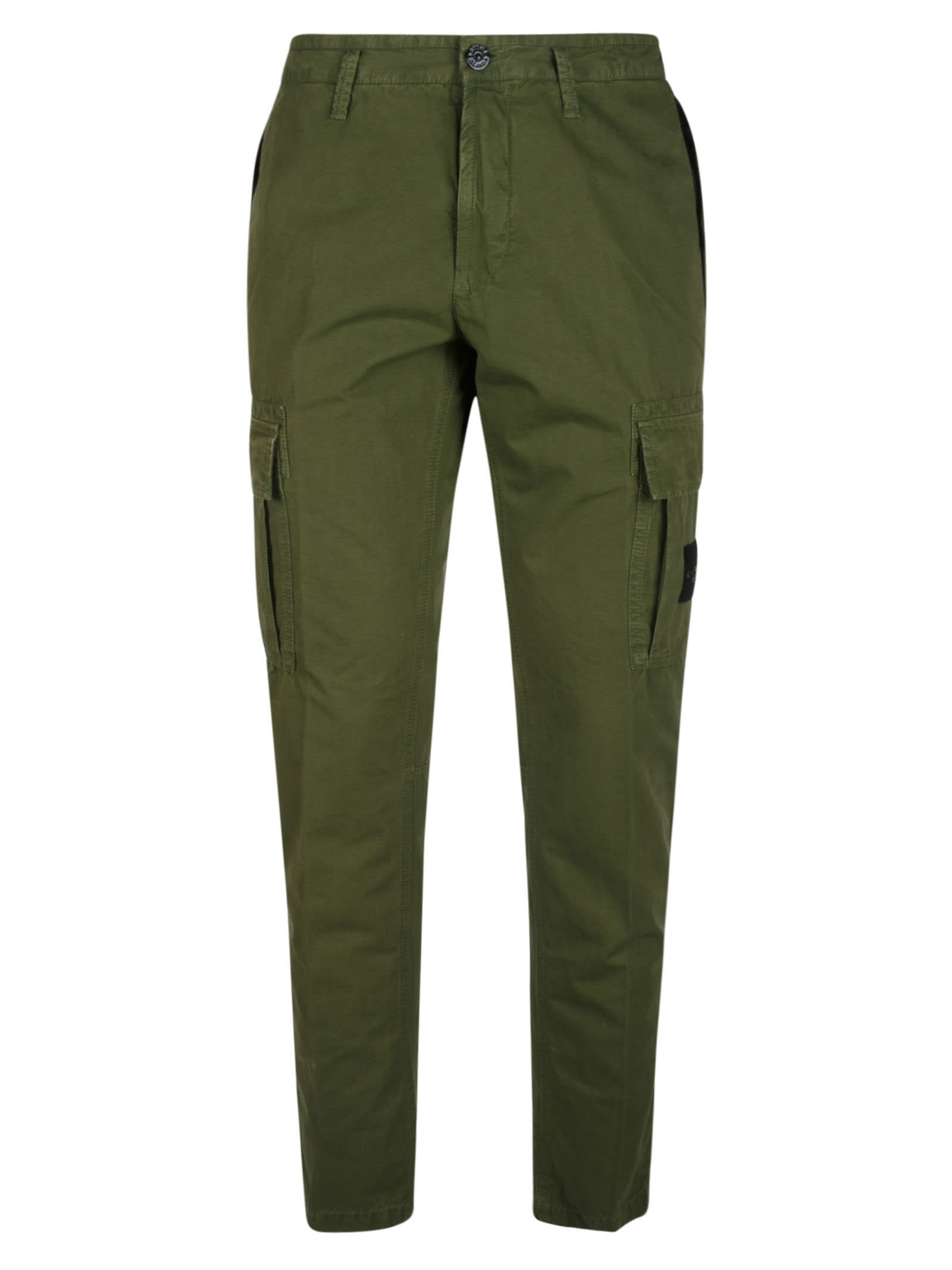 Stone Island Cargo Buttoned Trousers