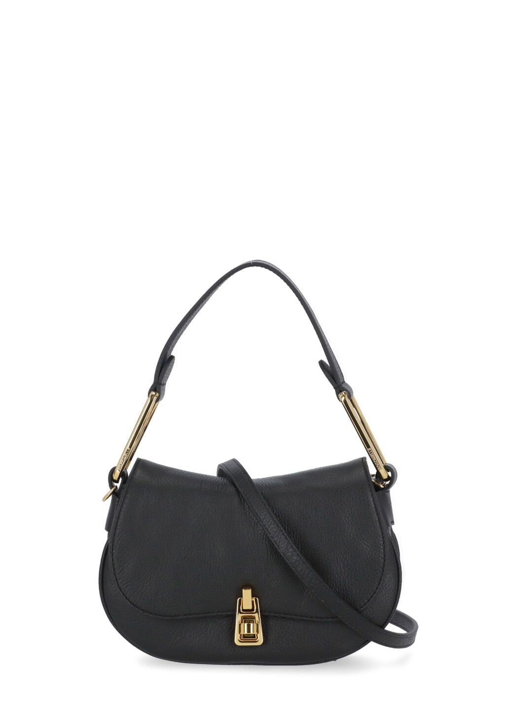 Shop Coccinelle Magie Soft Mini Shoulder Bag In Black
