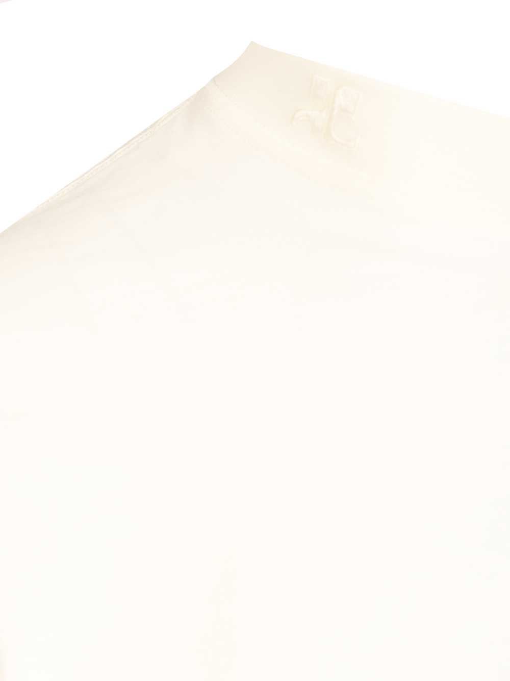 Courrèges Courreges Women Asymmetrical T-shirt In Neutral