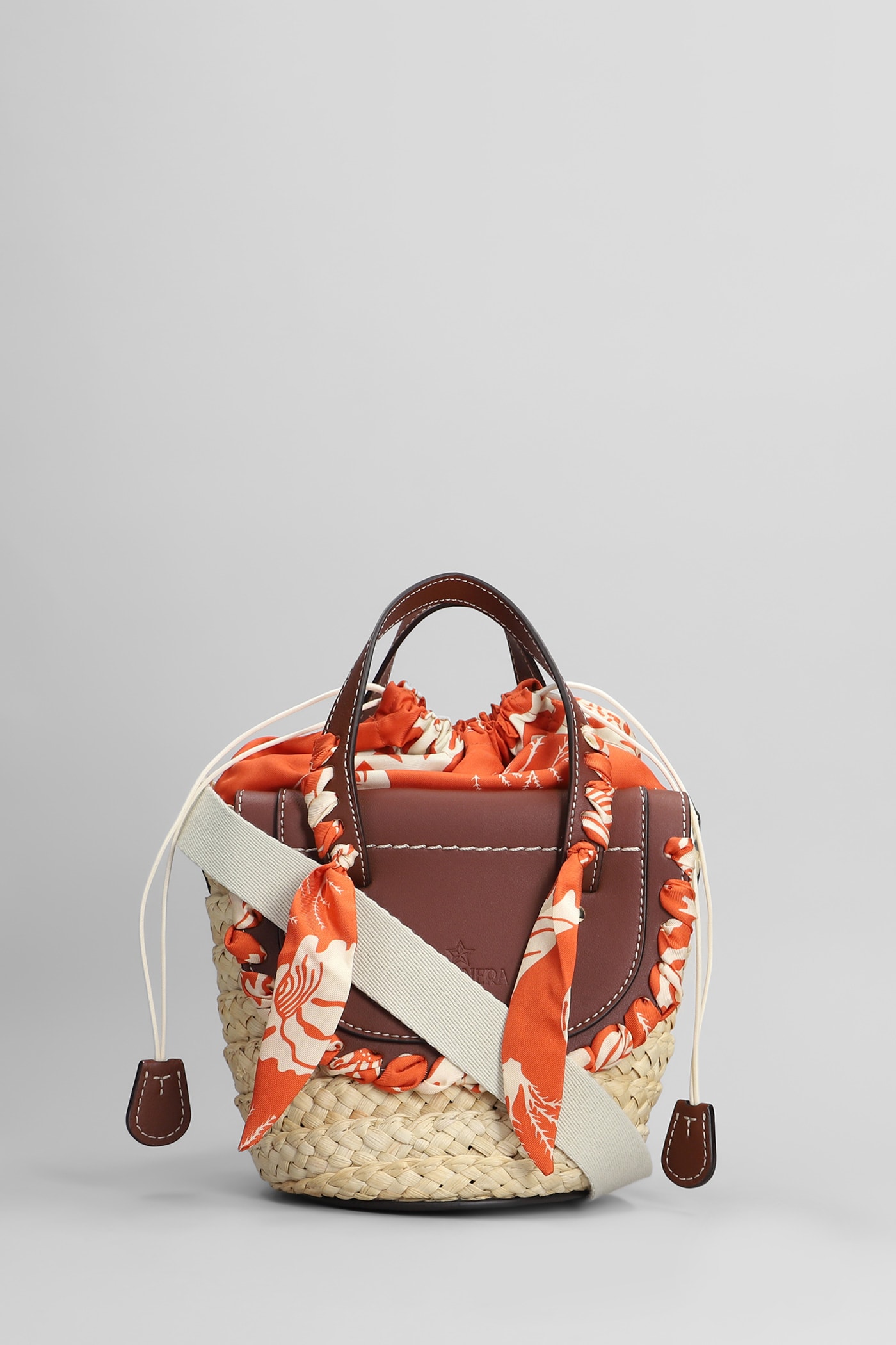 Cuba Lab Habanera Tote In Beige Raffia