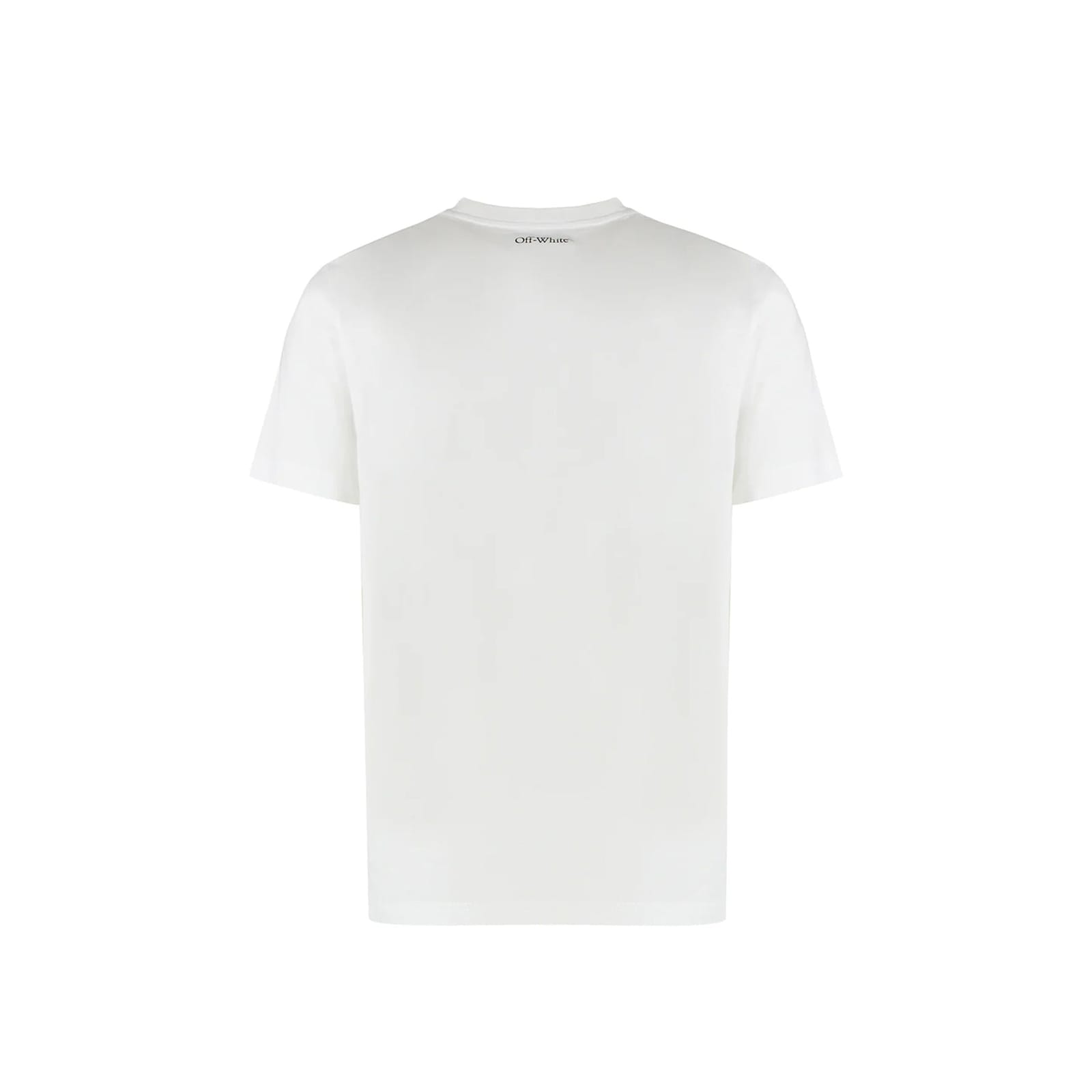Off-white Slim Fit Single Arrow Cotton Graphic T-shirt