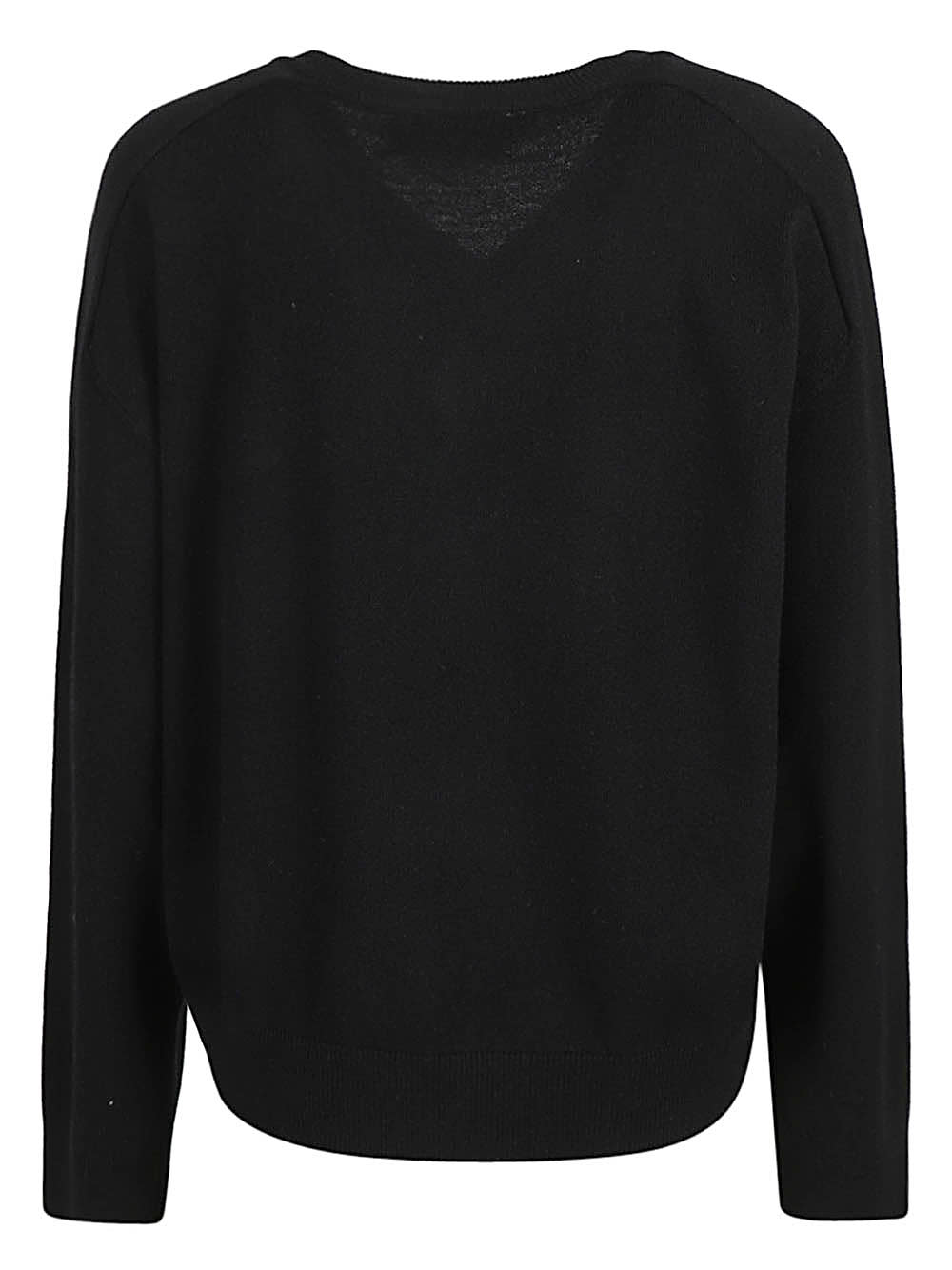 Armarium V-neck Cashmere Sweater In Black