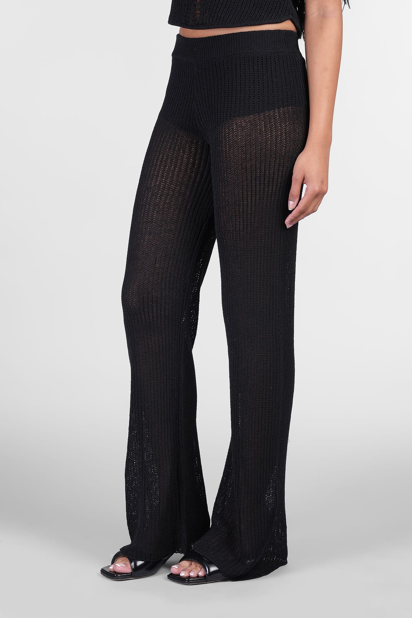Iro Paula Pants In Black Cotton