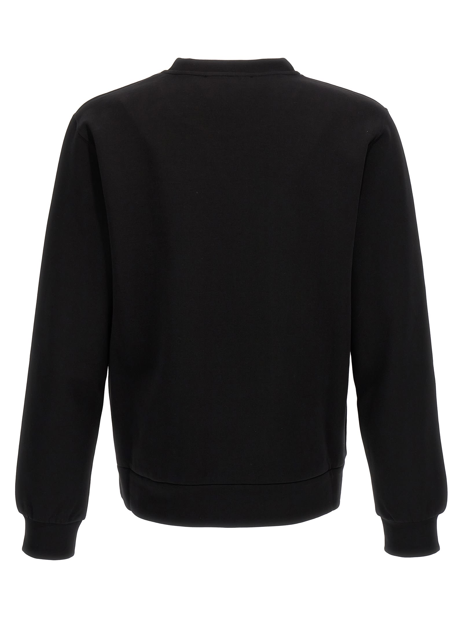 Dolce & Gabbana Essential Sweatshirt Black In Black